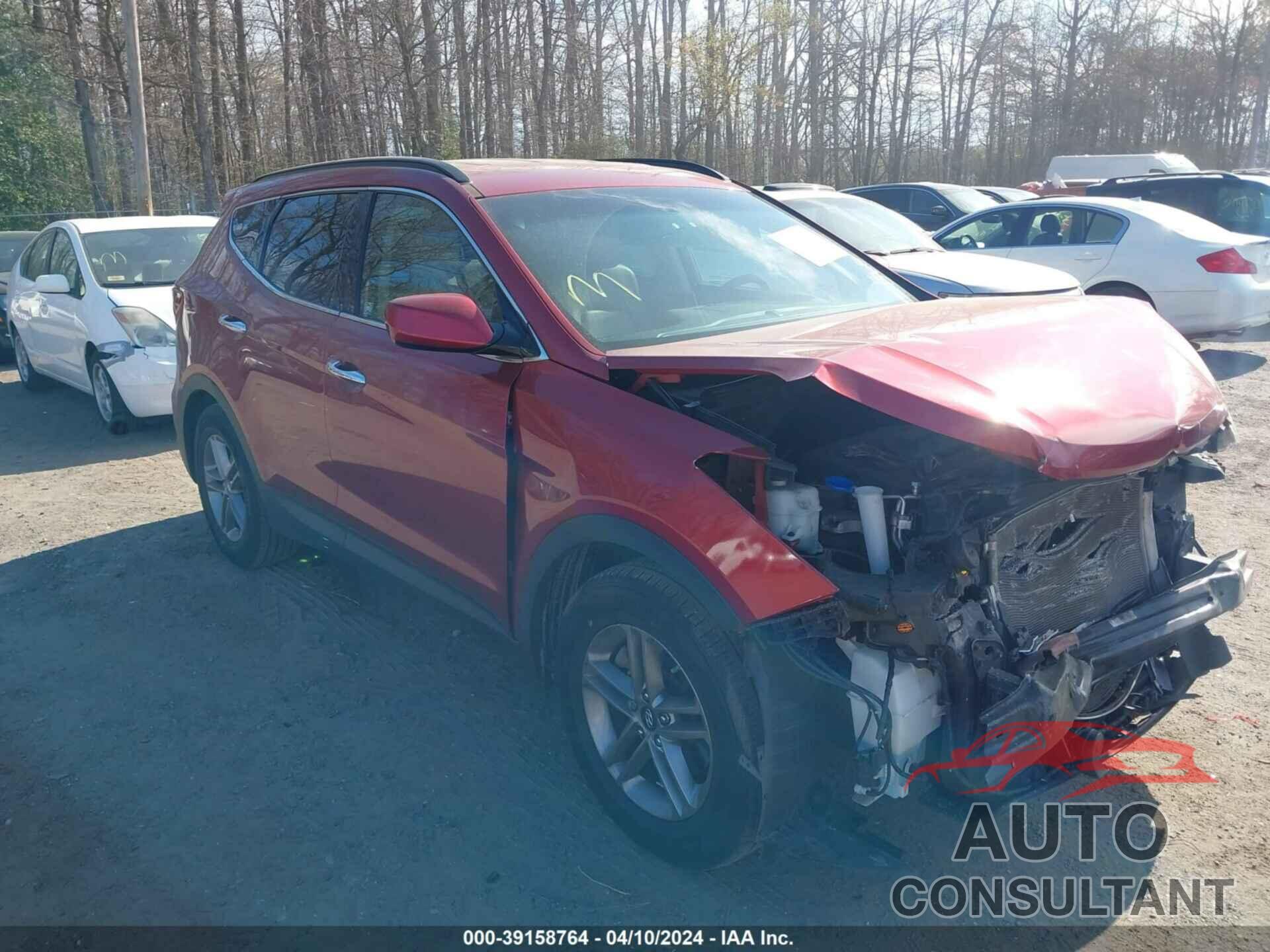 HYUNDAI SANTA FE SPORT 2017 - 5XYZU3LB2HG408497