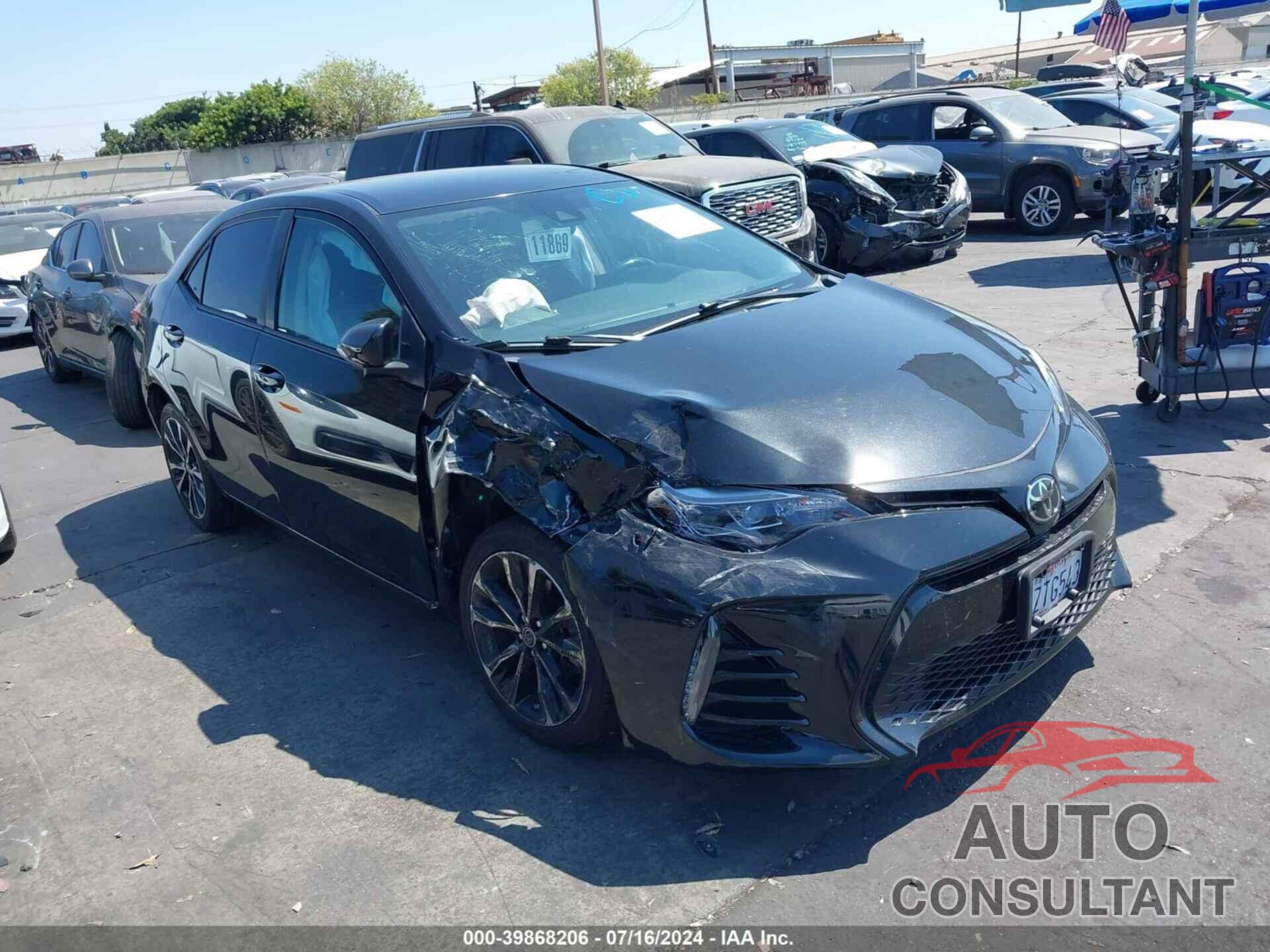 TOYOTA COROLLA 2017 - 5YFBURHE0HP736472