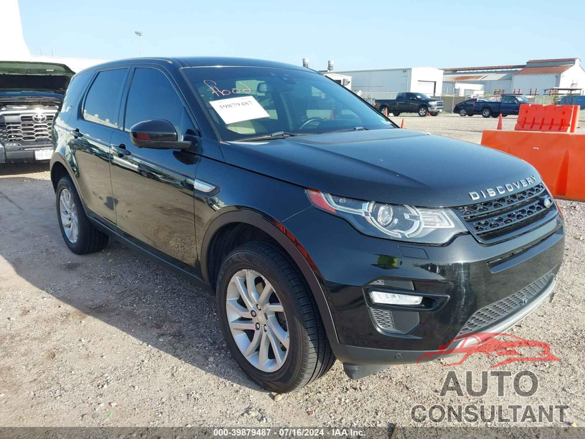 LAND ROVER DISCOVERY SPORT 2016 - SALCR2BG1GH629960