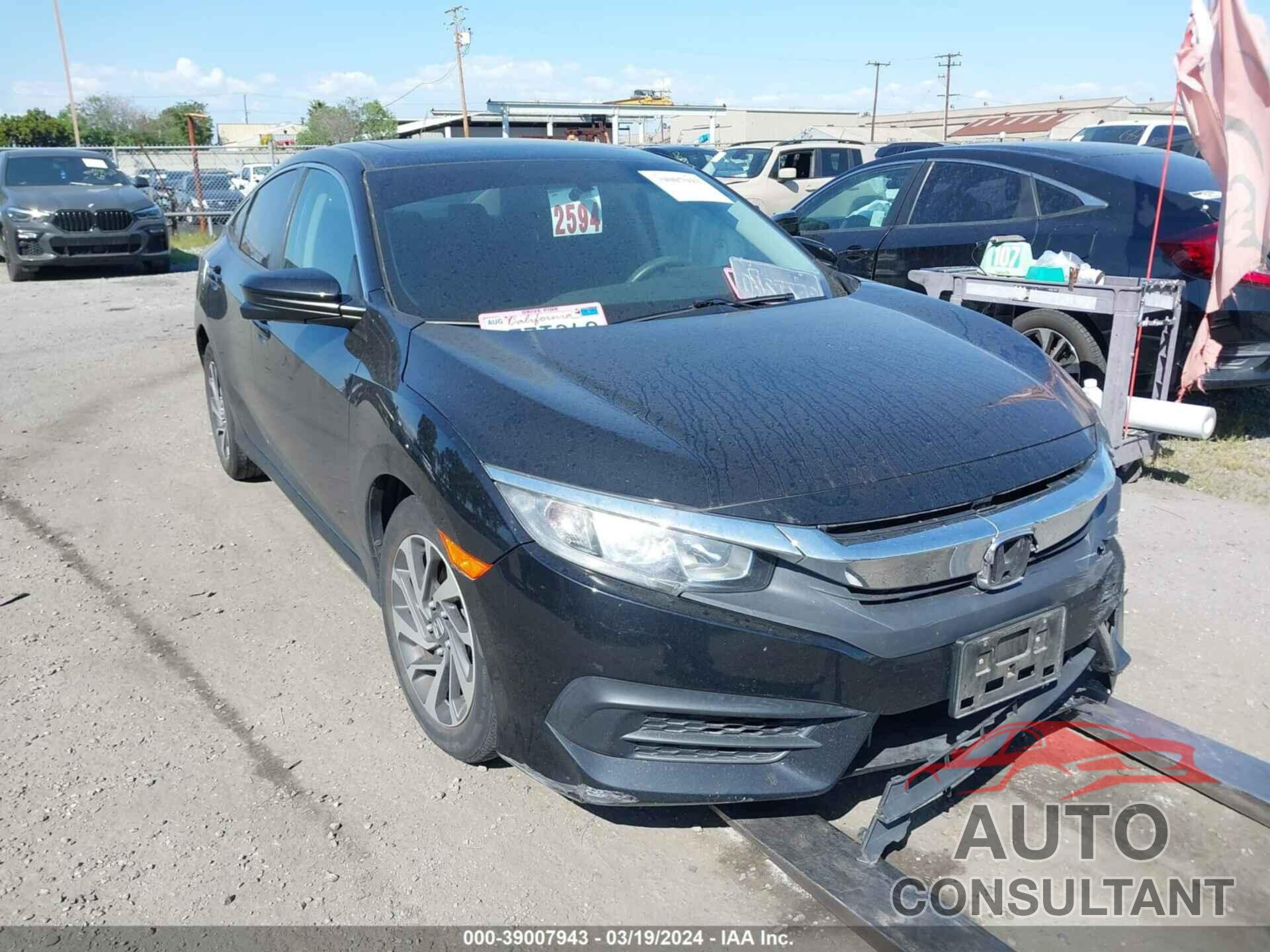 HONDA CIVIC 2018 - 2HGFC2F75JH568745