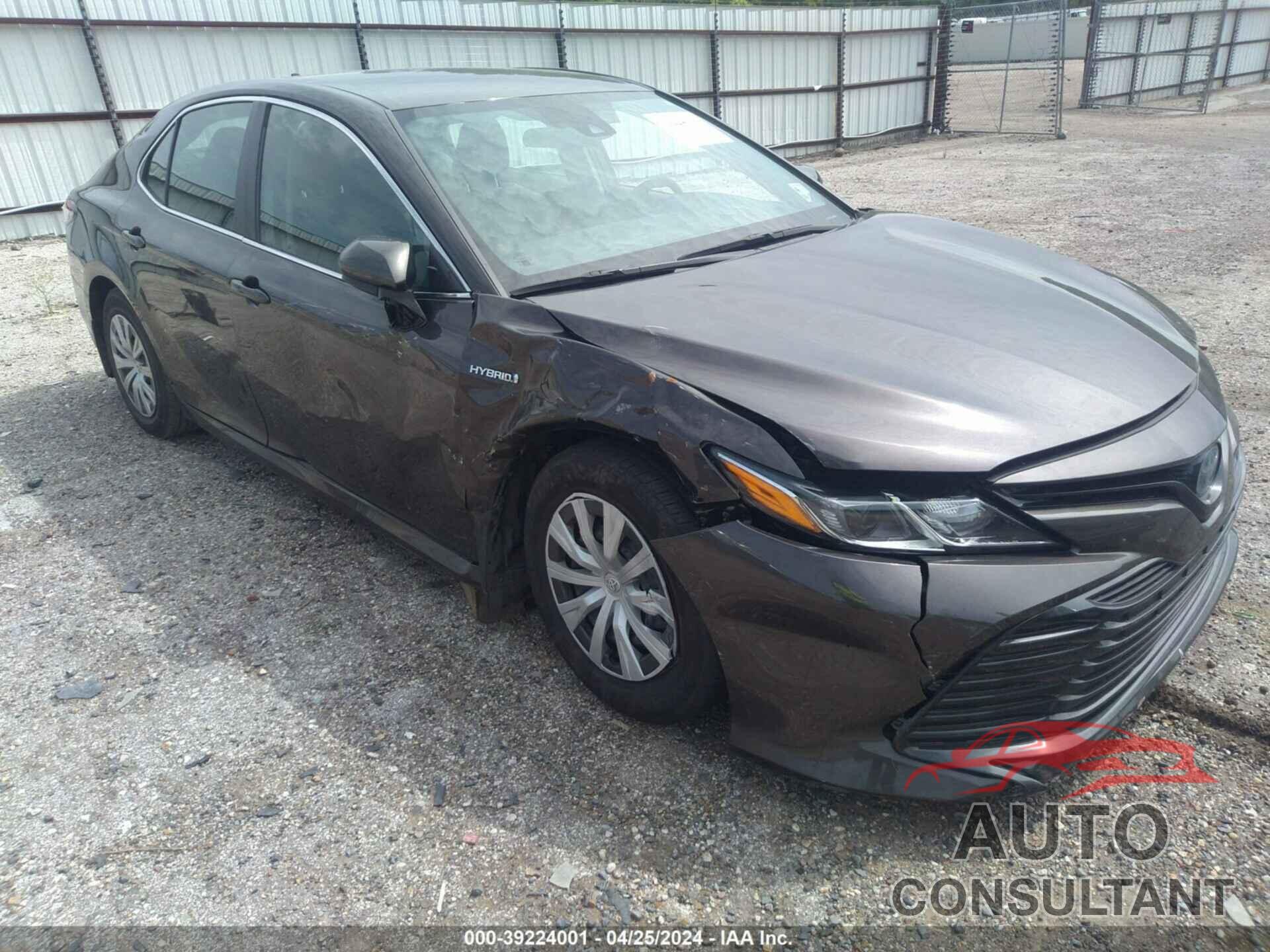 TOYOTA CAMRY 2020 - 4T1C31AK9LU529904