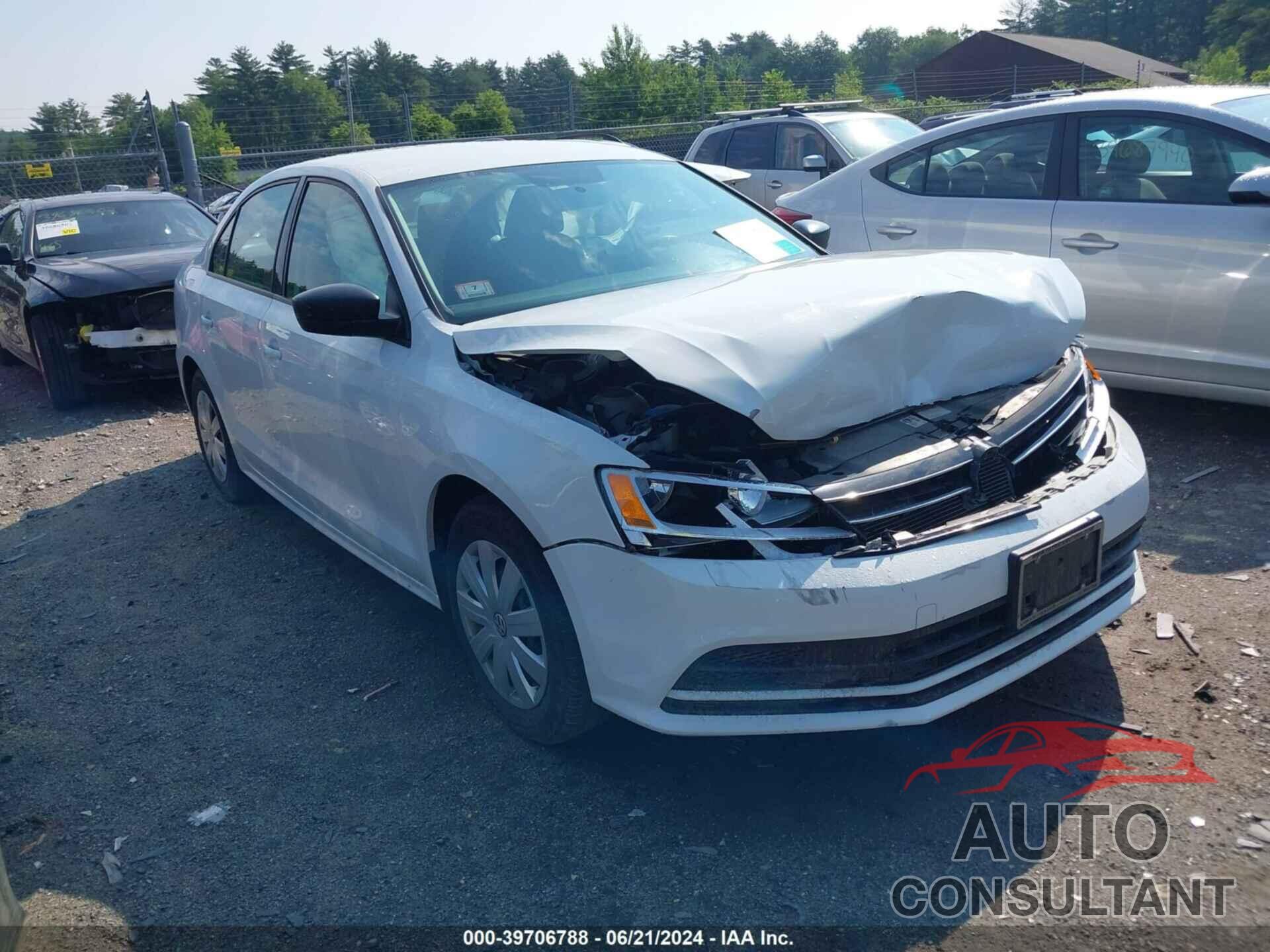 VOLKSWAGEN JETTA 2016 - 3VW267AJ8GM390602