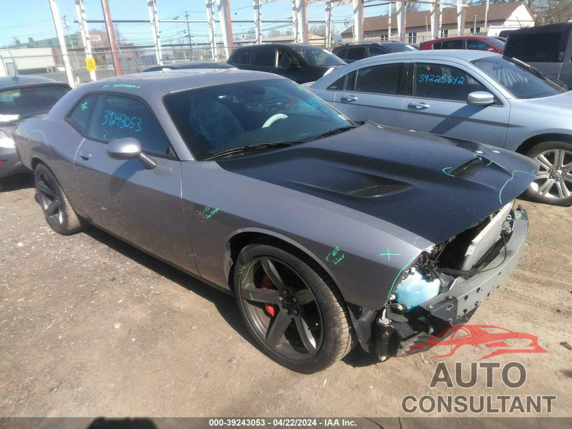 DODGE CHALLENGER 2018 - 2C3CDZC97JH208880