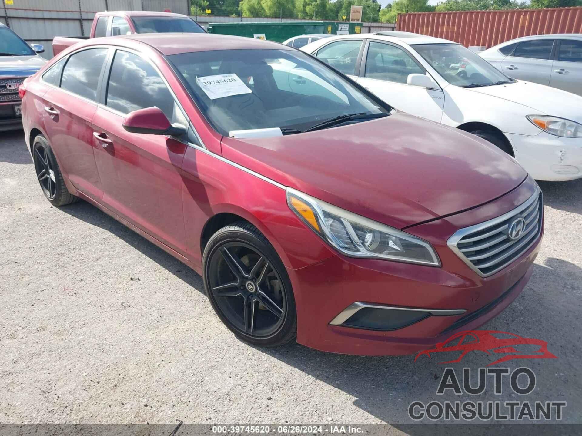 HYUNDAI SONATA 2016 - 5NPE24AF3GH402635