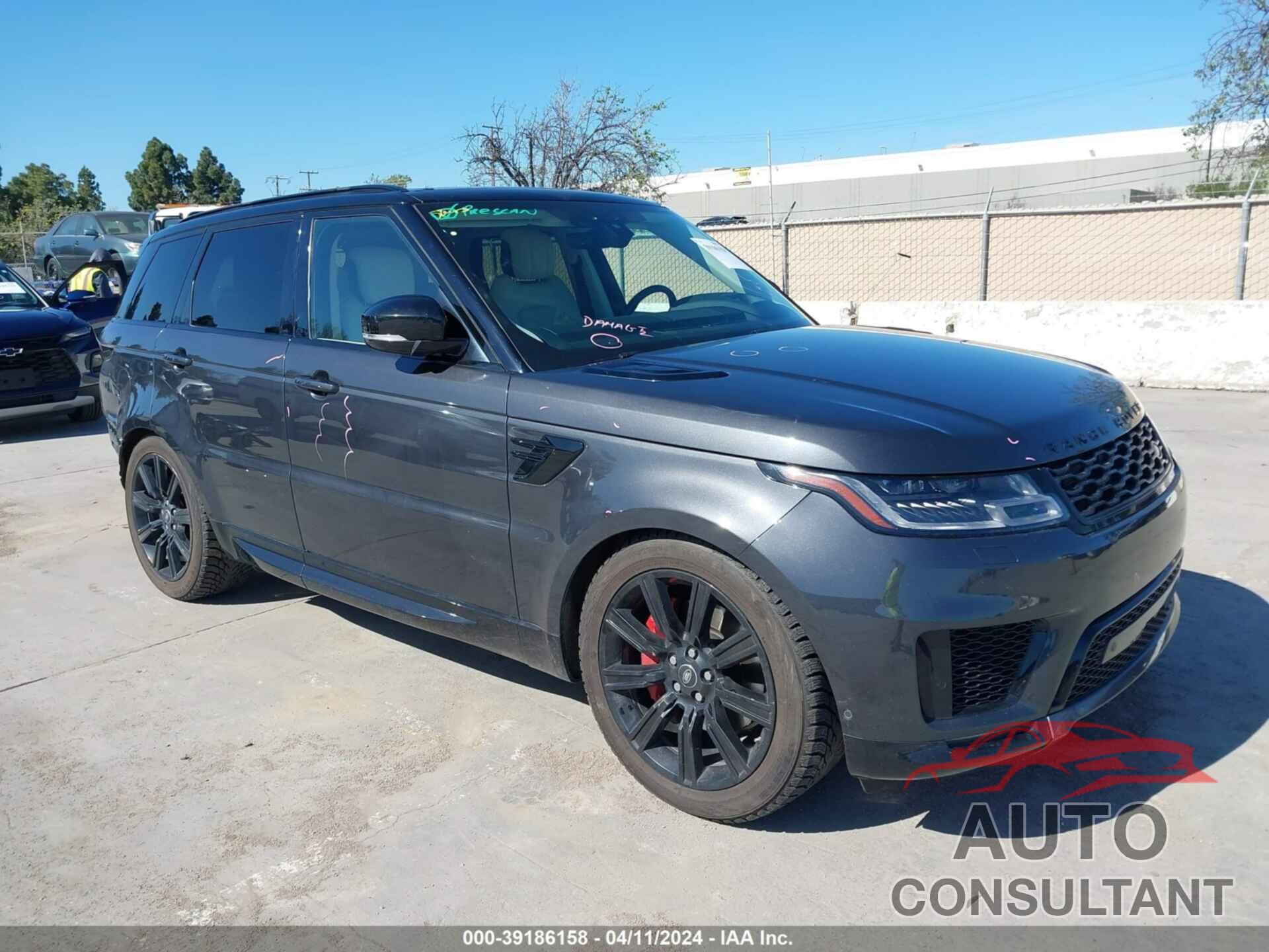 LAND ROVER RANGE ROVER SPORT 2021 - SALWR2SU0MA784362