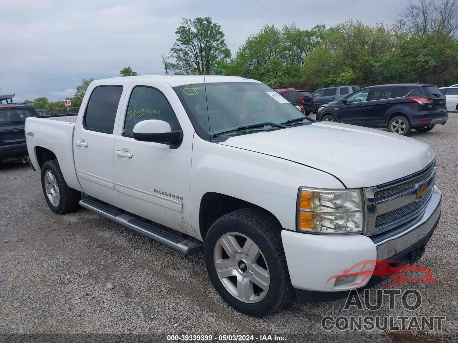 CHEVROLET SILVERADO 1500 2010 - 3GCRKTE21AG196394