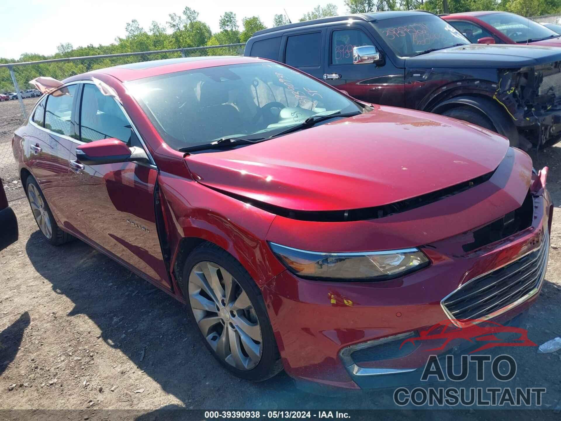 CHEVROLET MALIBU 2017 - 1G1ZH5SX9HF148561