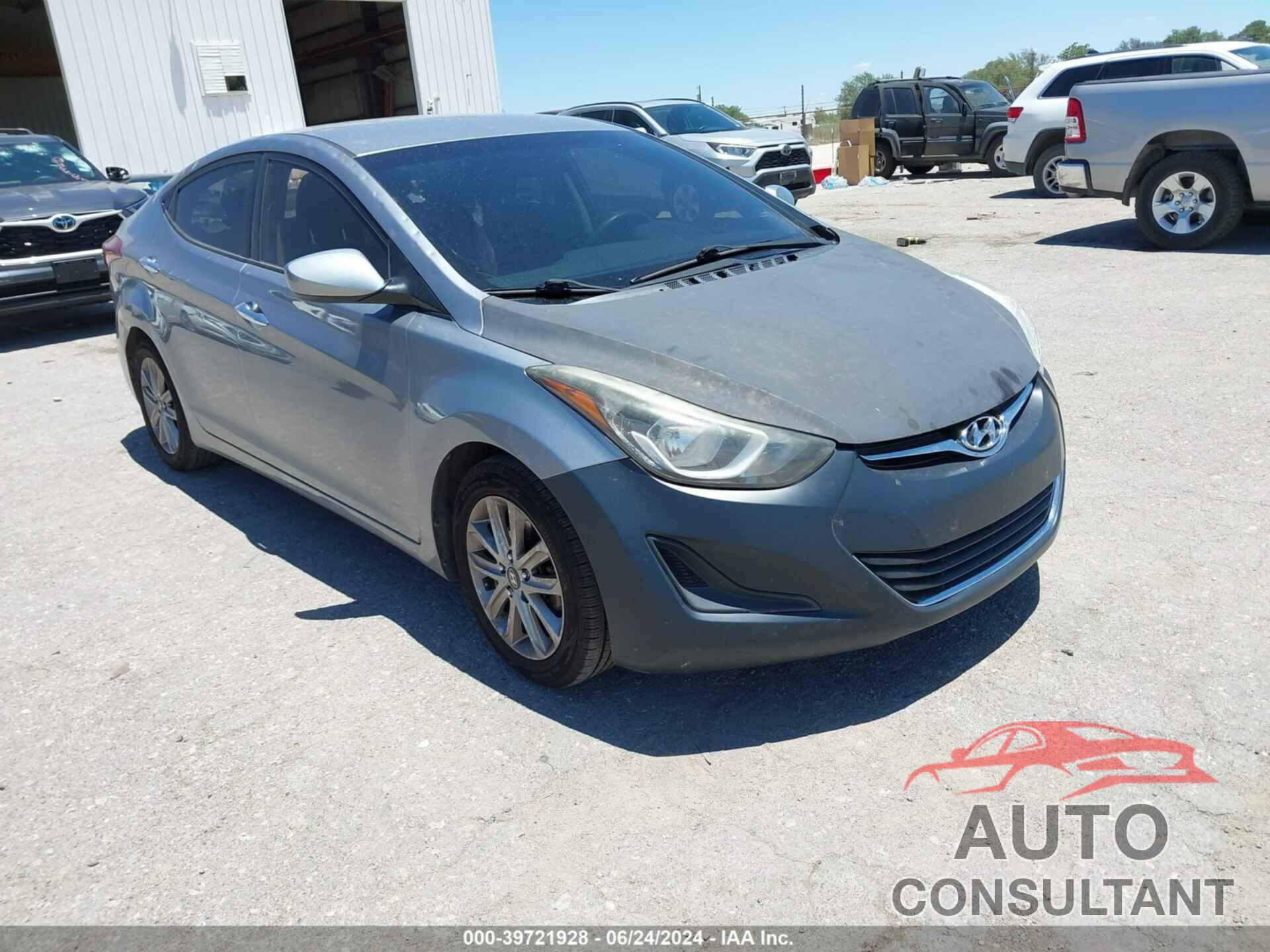 HYUNDAI ELANTRA 2016 - 5NPDH4AE6GH793586