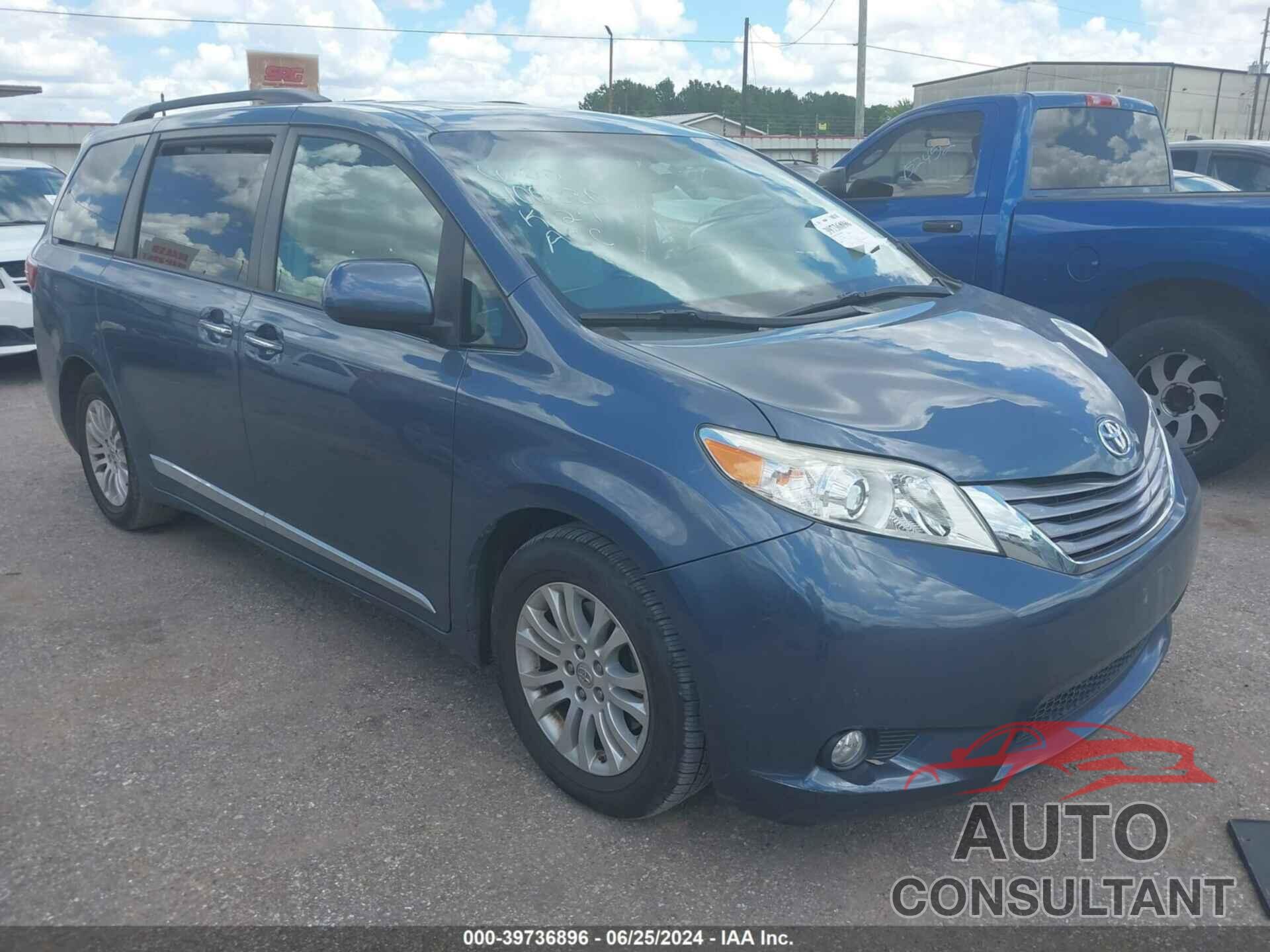 TOYOTA SIENNA 2016 - 5TDYK3DC0GS720540