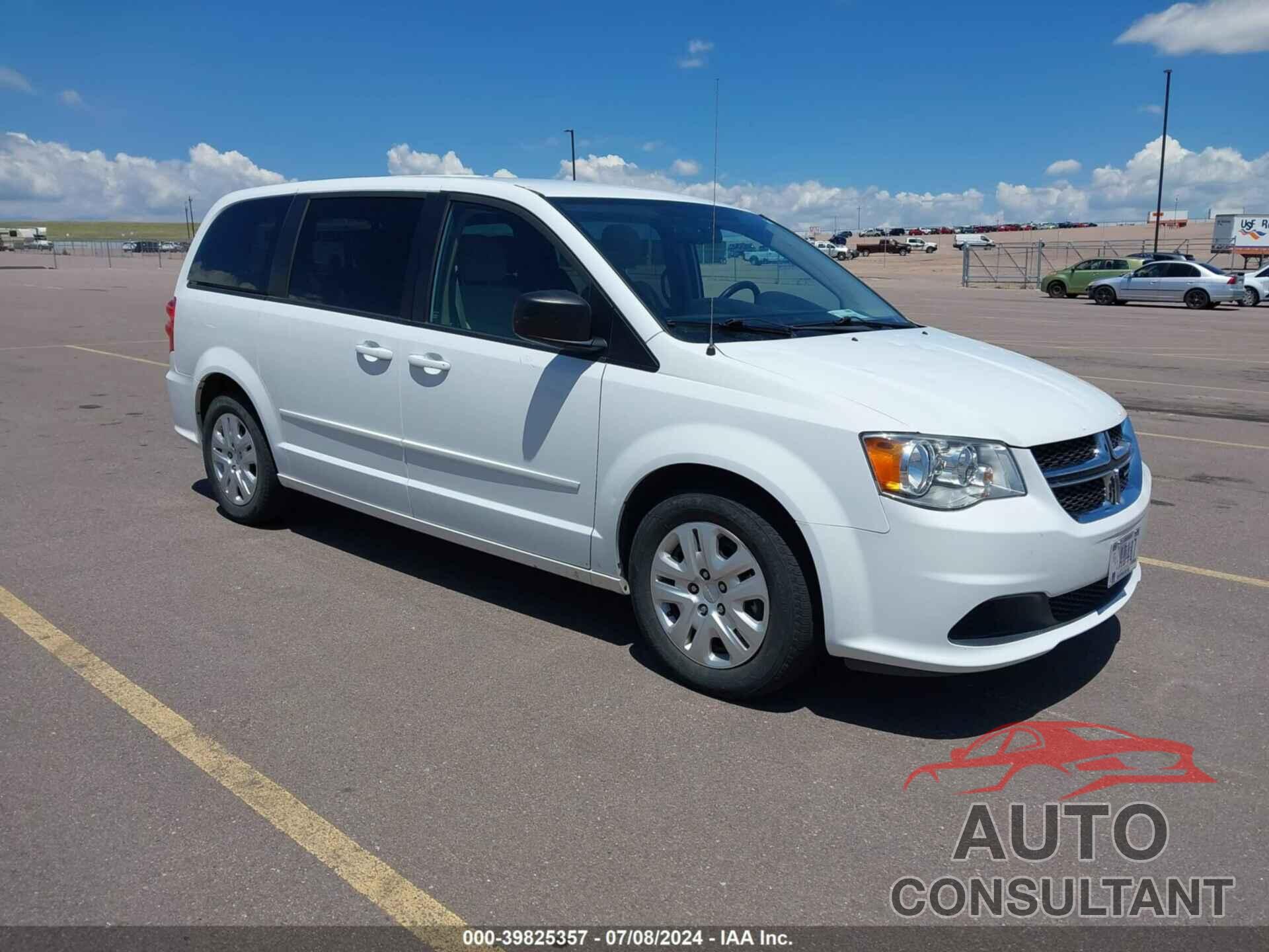 DODGE GRAND CARAVAN 2016 - 2C4RDGBG8GR122670