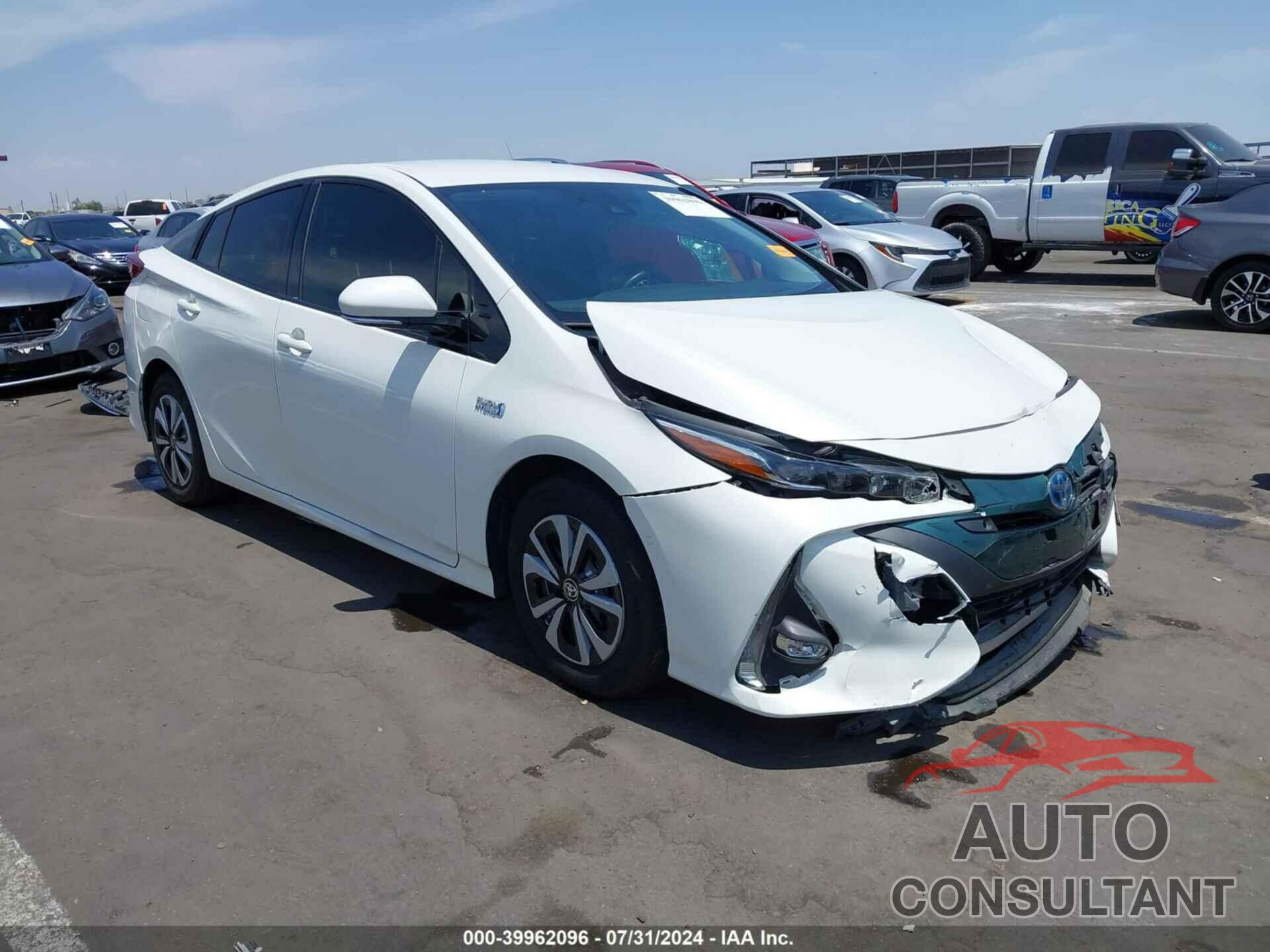 TOYOTA PRIUS PRIME 2019 - JTDKARFP9K3106558