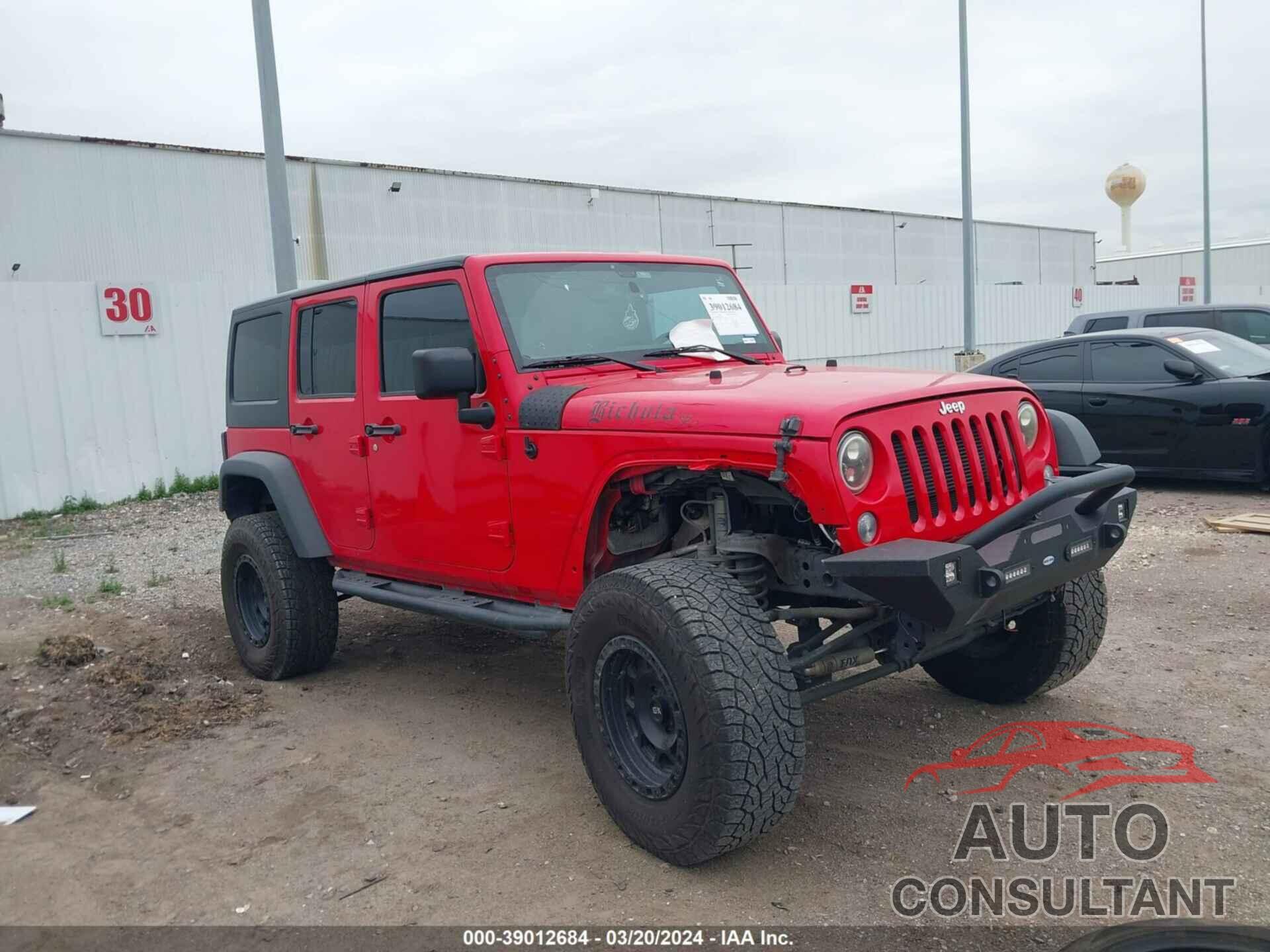 JEEP WRANGLER JK UNLIMITED 2018 - 1C4BJWDG2JL835100