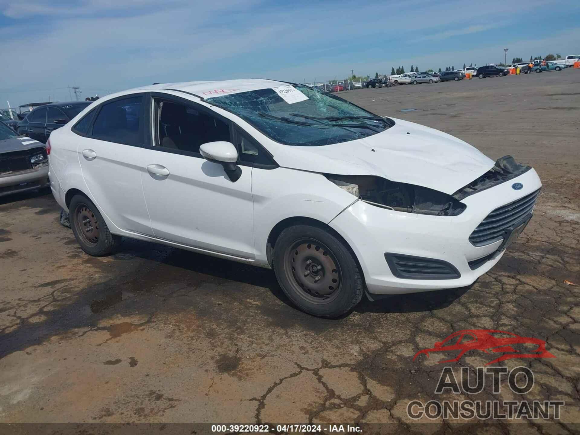 FORD FIESTA 2016 - 3FADP4BJ4GM141502