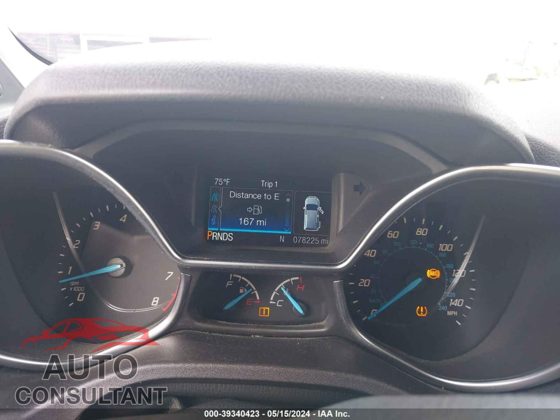 FORD TRANSIT CONNECT 2017 - NM0LS7F74H1319084