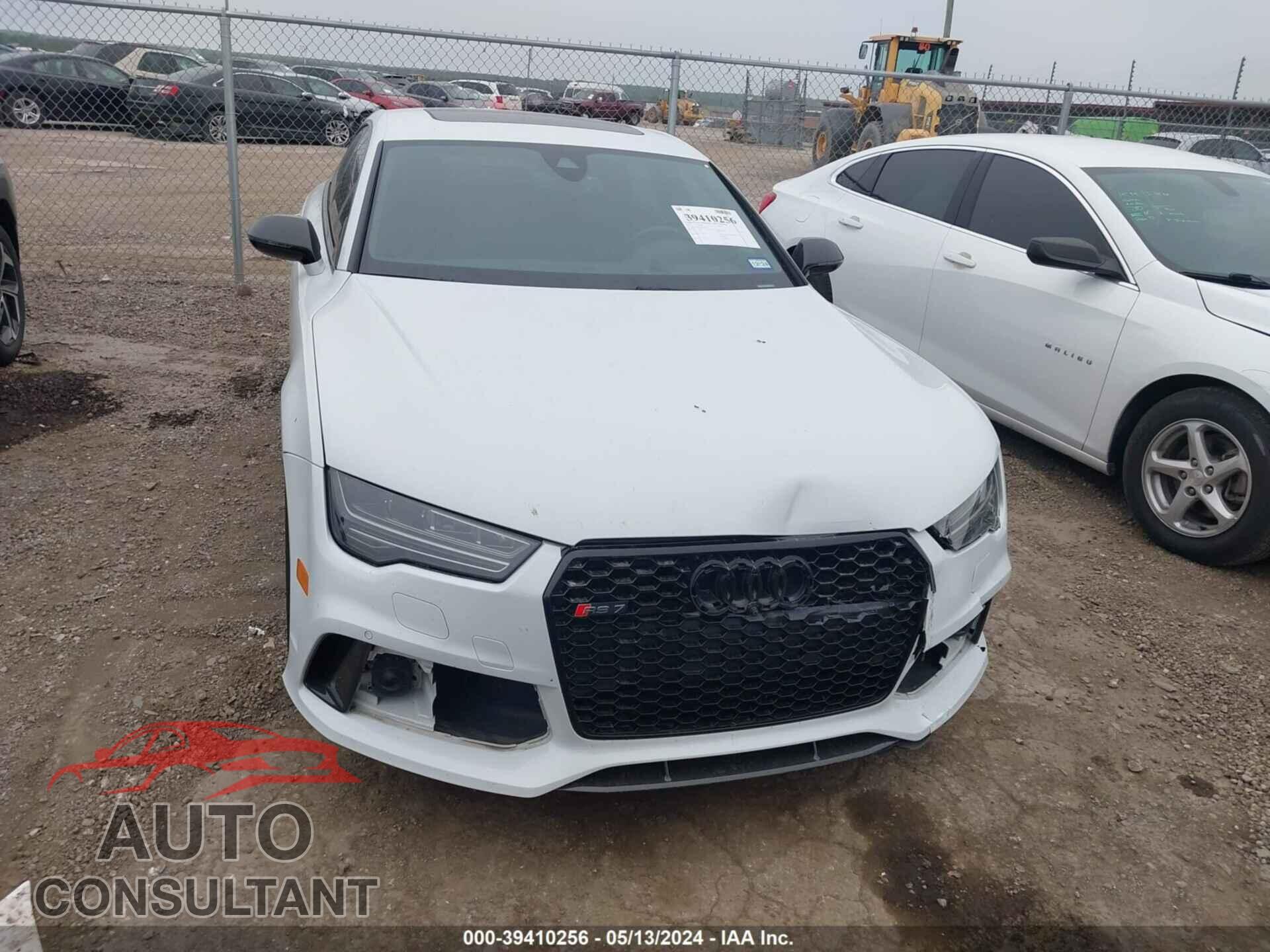 AUDI RS 7 2017 - WUAWRAFC9HN902963