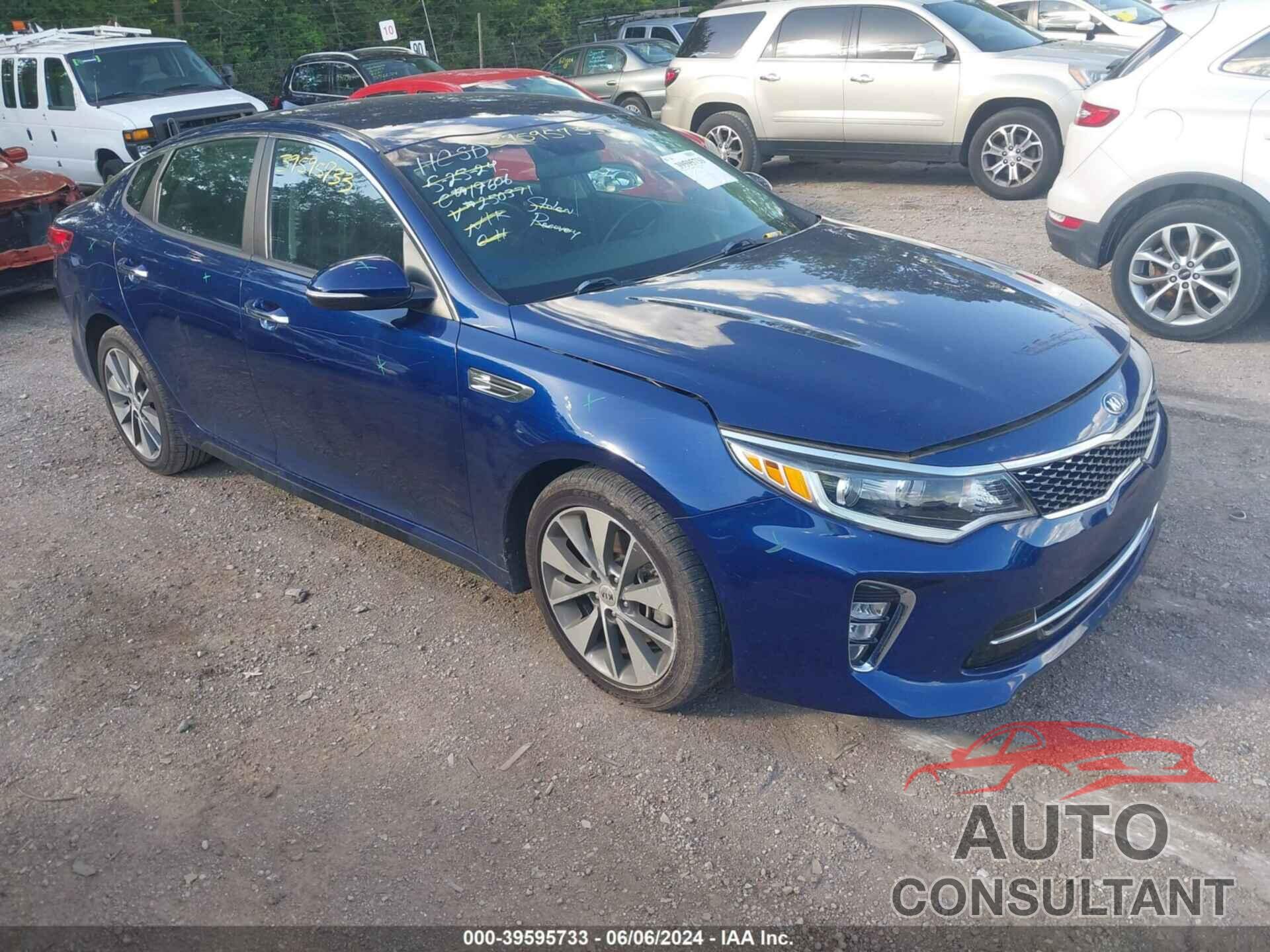 KIA OPTIMA 2018 - 5XXGT4L37JG250371
