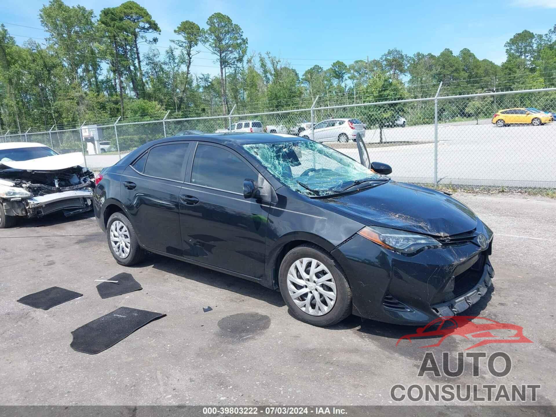 TOYOTA COROLLA 2018 - 5YFBURHE5JP741432