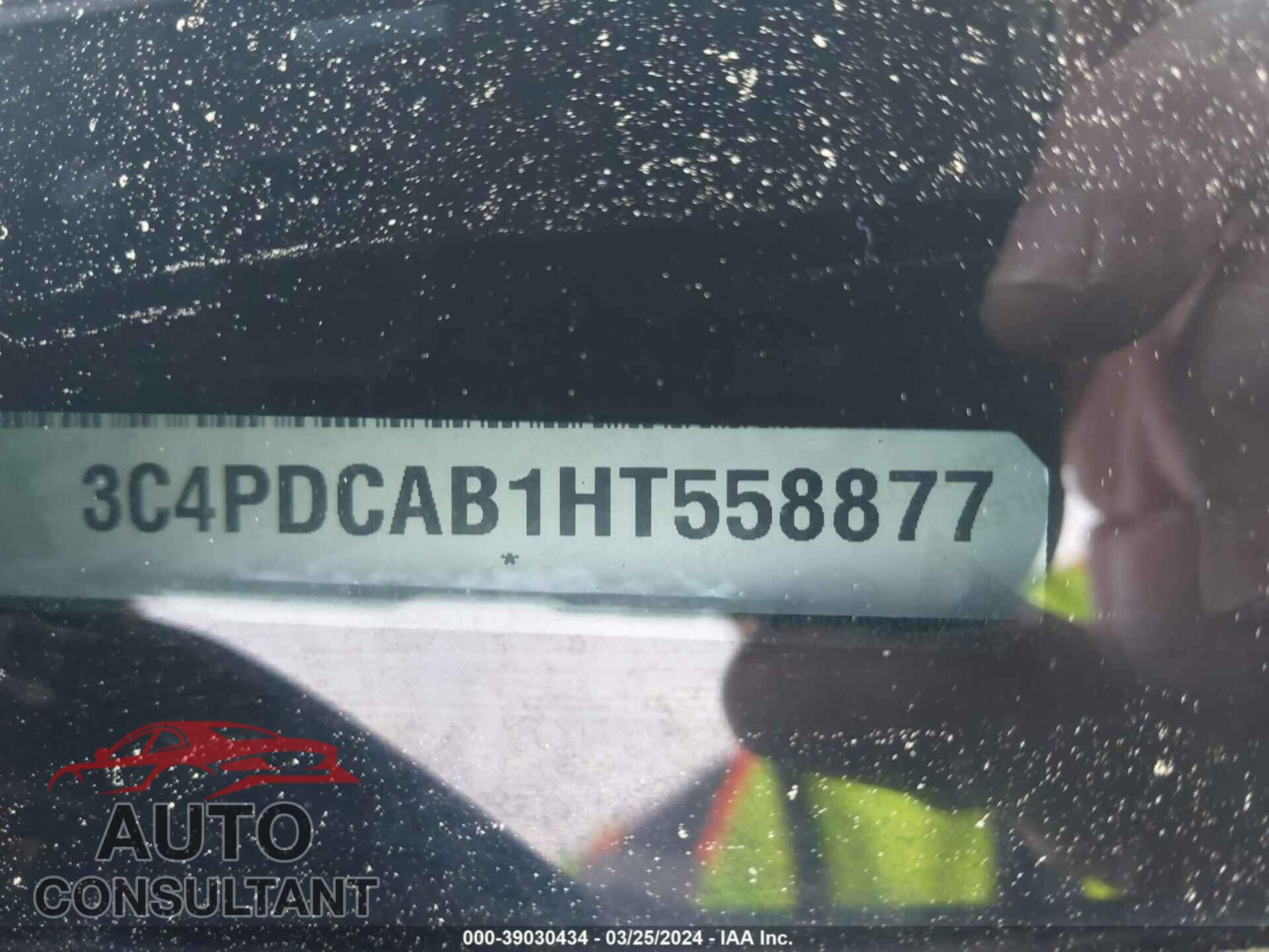 DODGE JOURNEY 2017 - 3C4PDCAB1HT558877