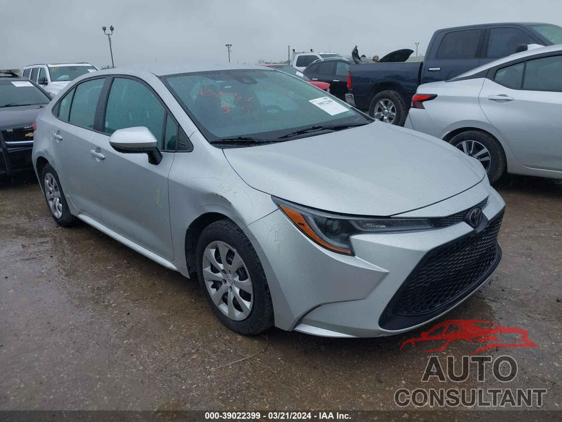 TOYOTA COROLLA 2021 - 5YFEPMAE4MP215296