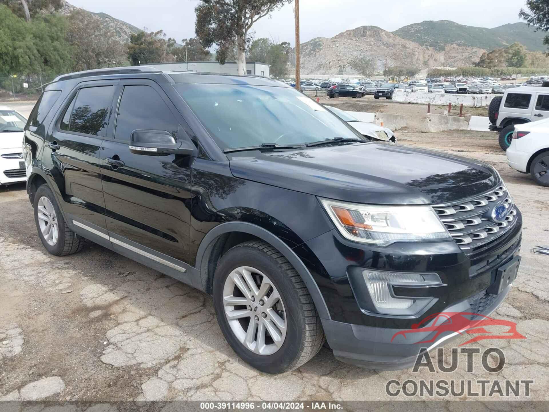 FORD EXPLORER 2016 - 1FM5K7D83GGD03022