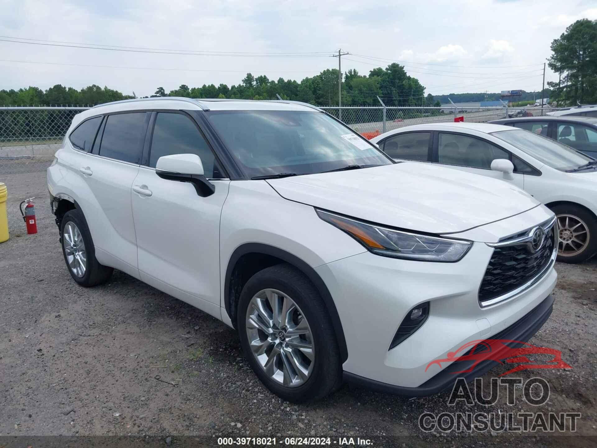 TOYOTA HIGHLANDER 2021 - 5TDYZRAH0MS071929