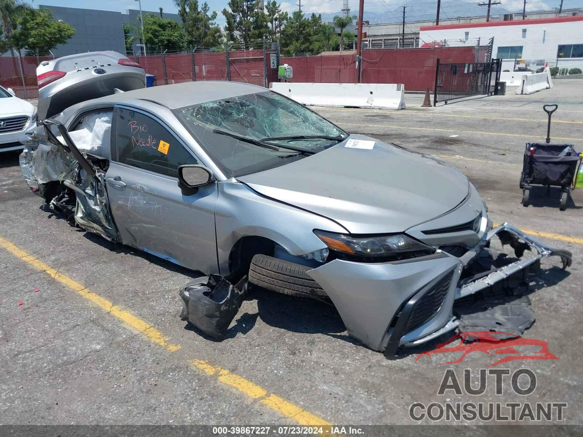 TOYOTA CAMRY 2022 - 4T1G31AK5NU583334