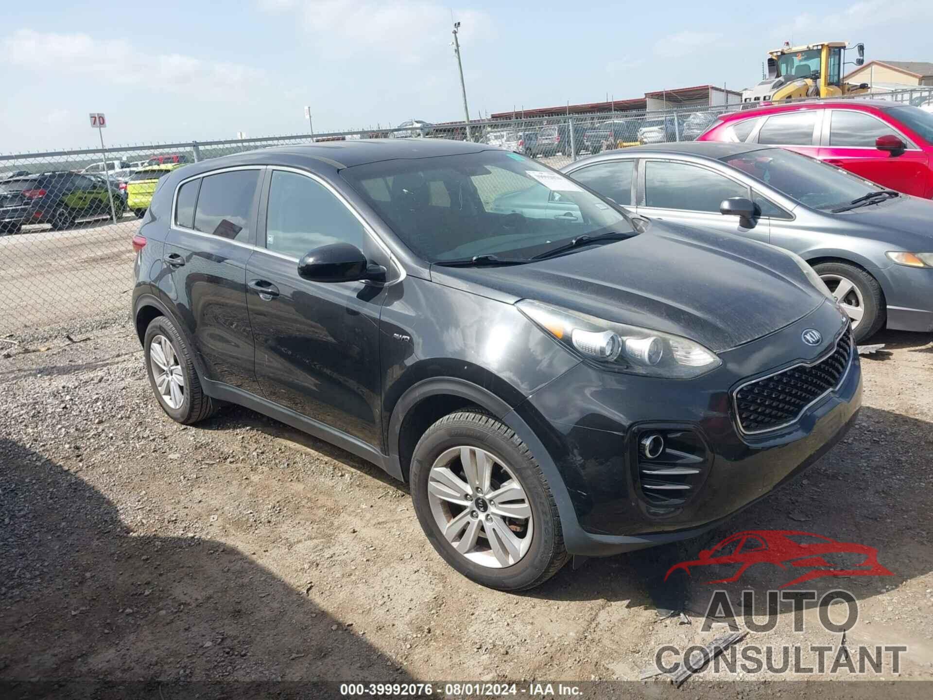 KIA SPORTAGE 2018 - KNDPMCAC2J7418808