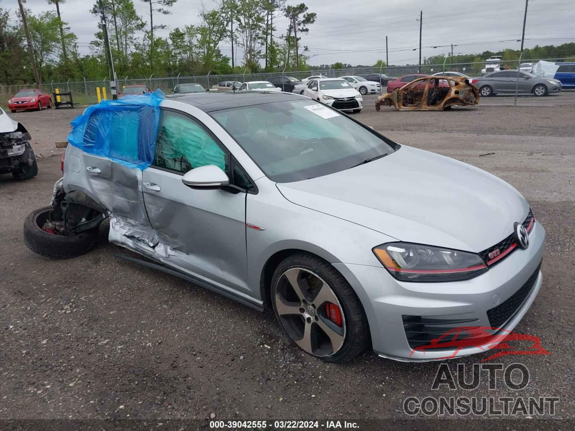 VOLKSWAGEN GOLF GTI 2017 - 3VW447AU8HM039263