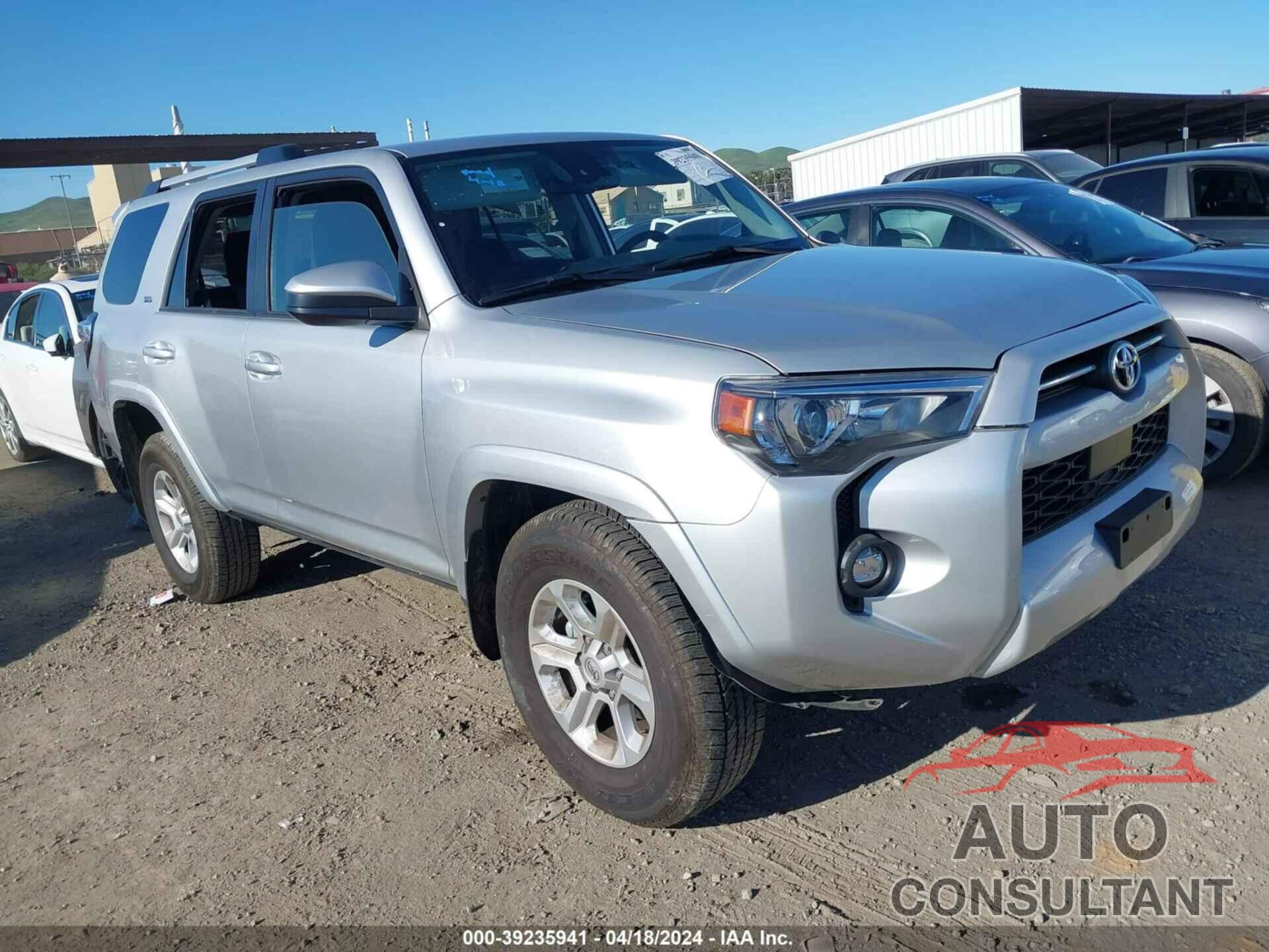 TOYOTA 4RUNNER 2023 - JTEEU5JR6P5301708