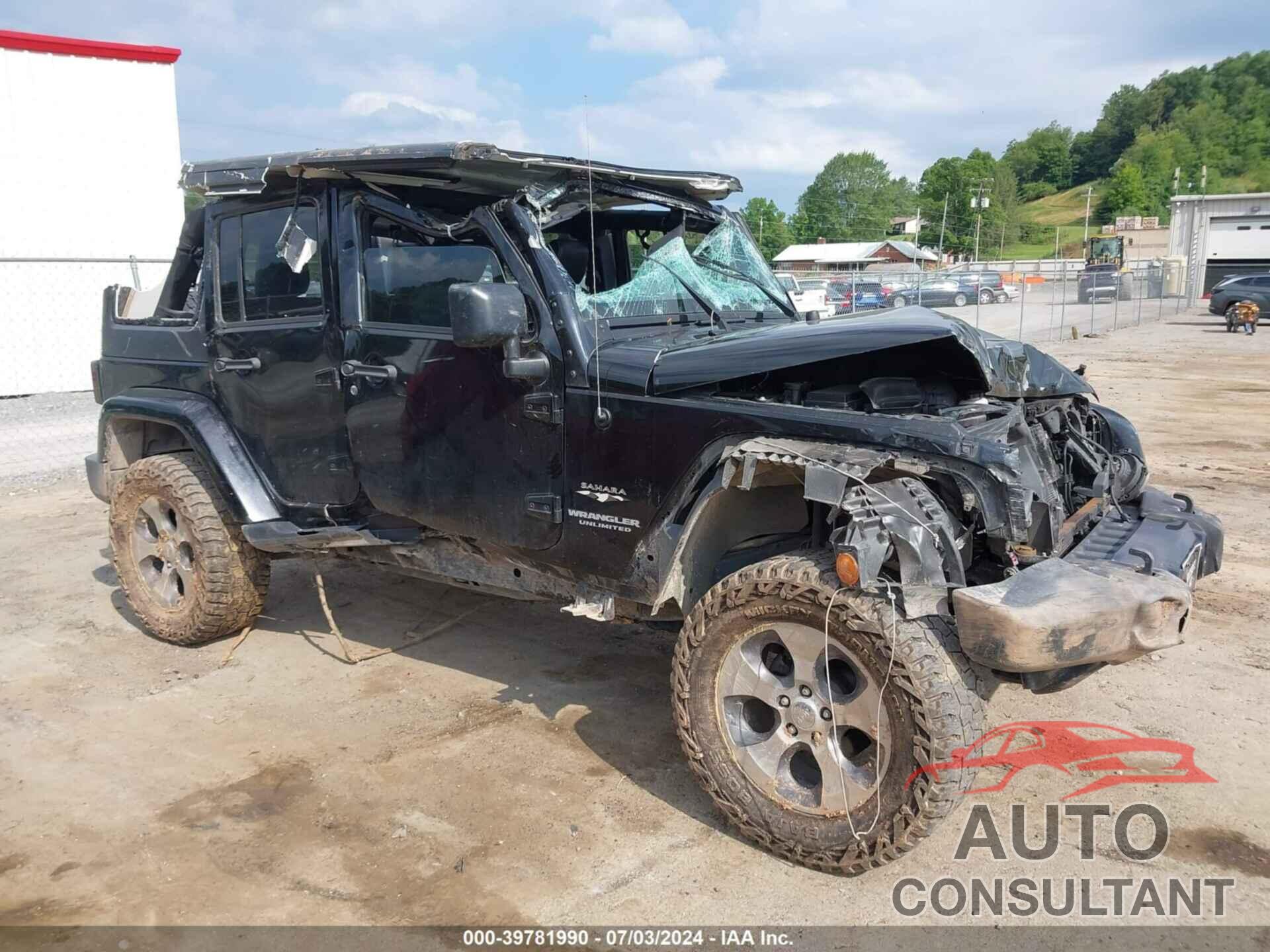 JEEP WRANGLER UNLIMITED 2017 - 1C4HJWEG5HL546912
