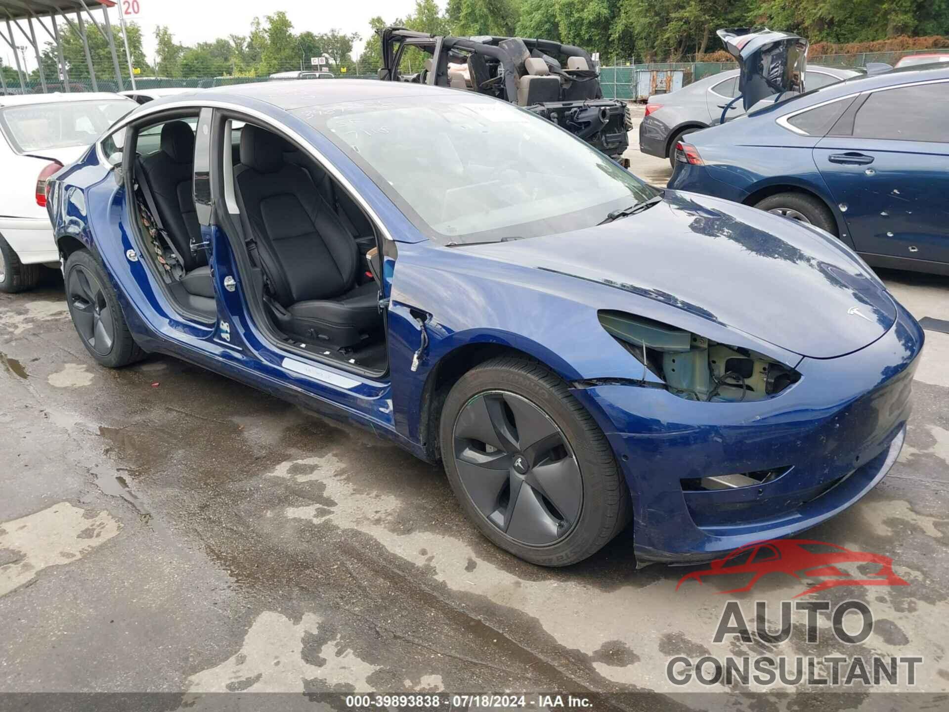 TESLA MODEL 3 2018 - 5YJ3E1EB1JF054196