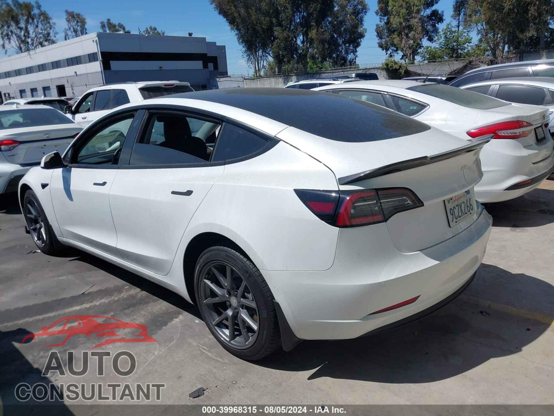 TESLA MODEL 3 2022 - 5YJ3E1EA8NF344500