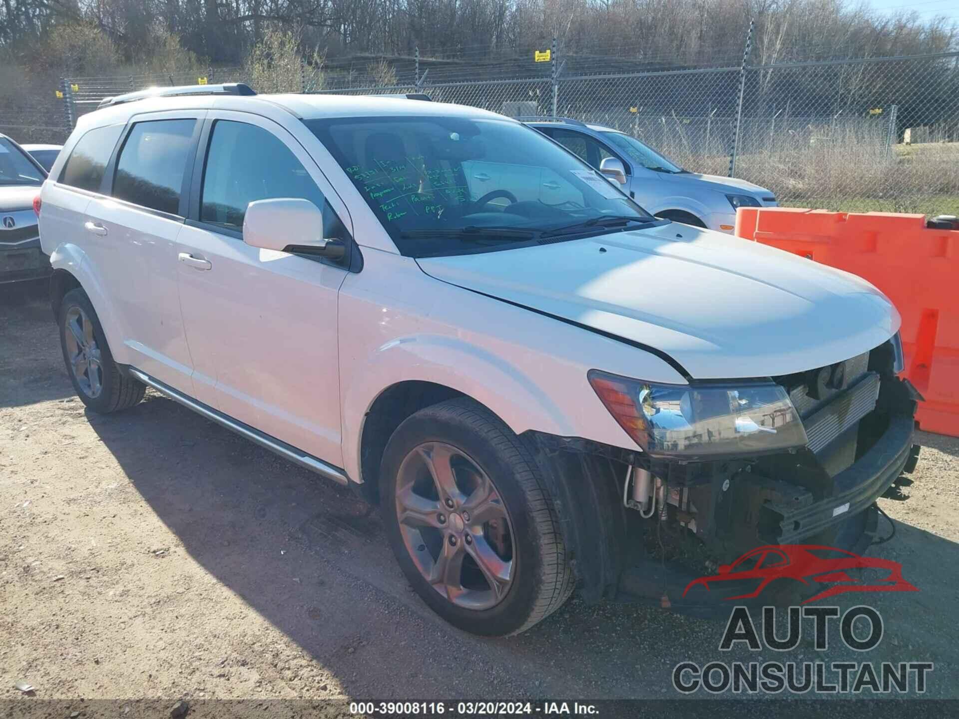 DODGE JOURNEY 2016 - 3C4PDCGB8GT139673