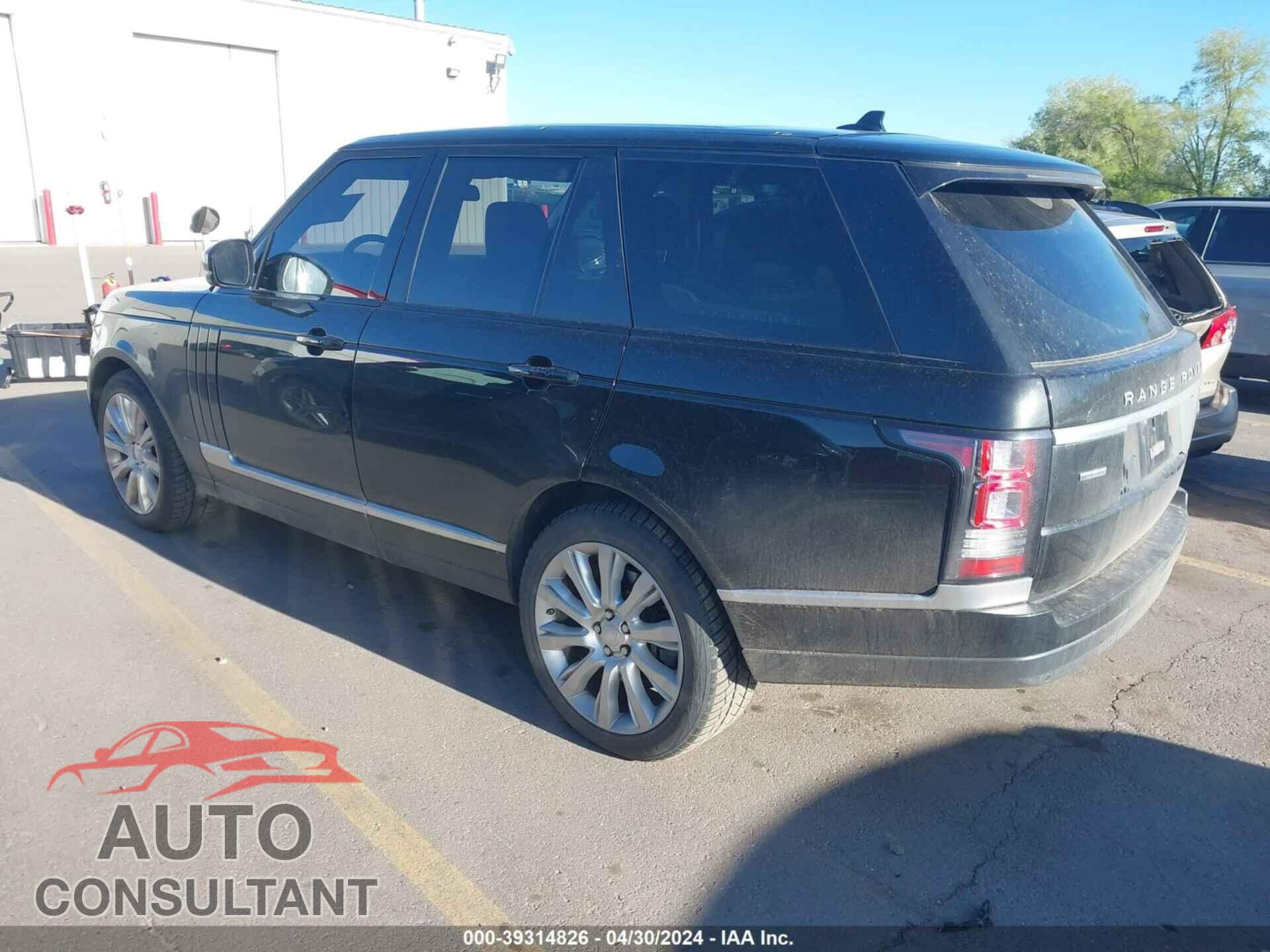 LAND ROVER RANGE ROVER 2016 - SALGS2EF9GA307066
