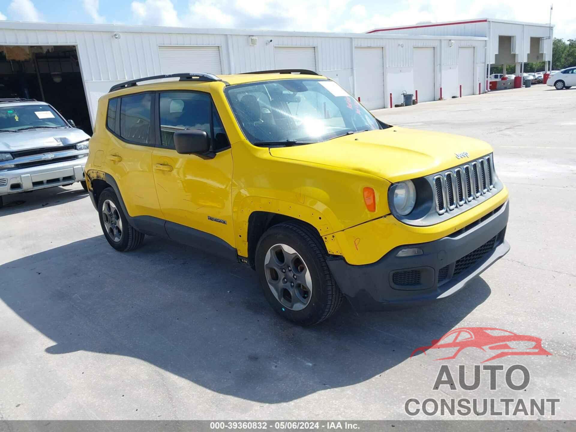 JEEP RENEGADE 2016 - ZACCJAAT7GPD60024