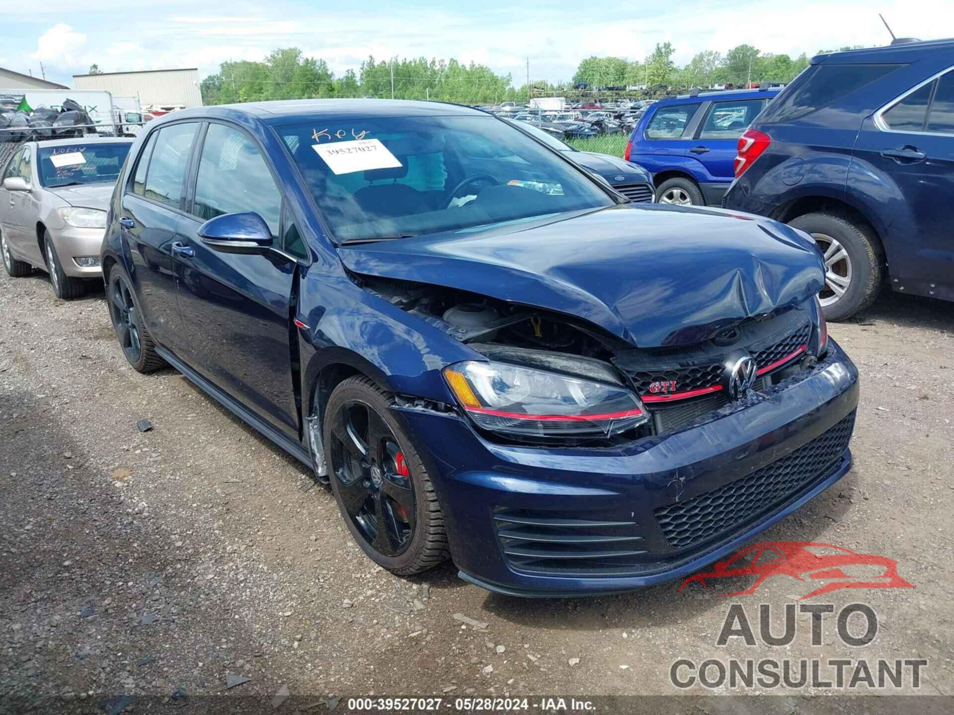 VOLKSWAGEN GOLF GTI 2016 - 3VW447AU9GM026858