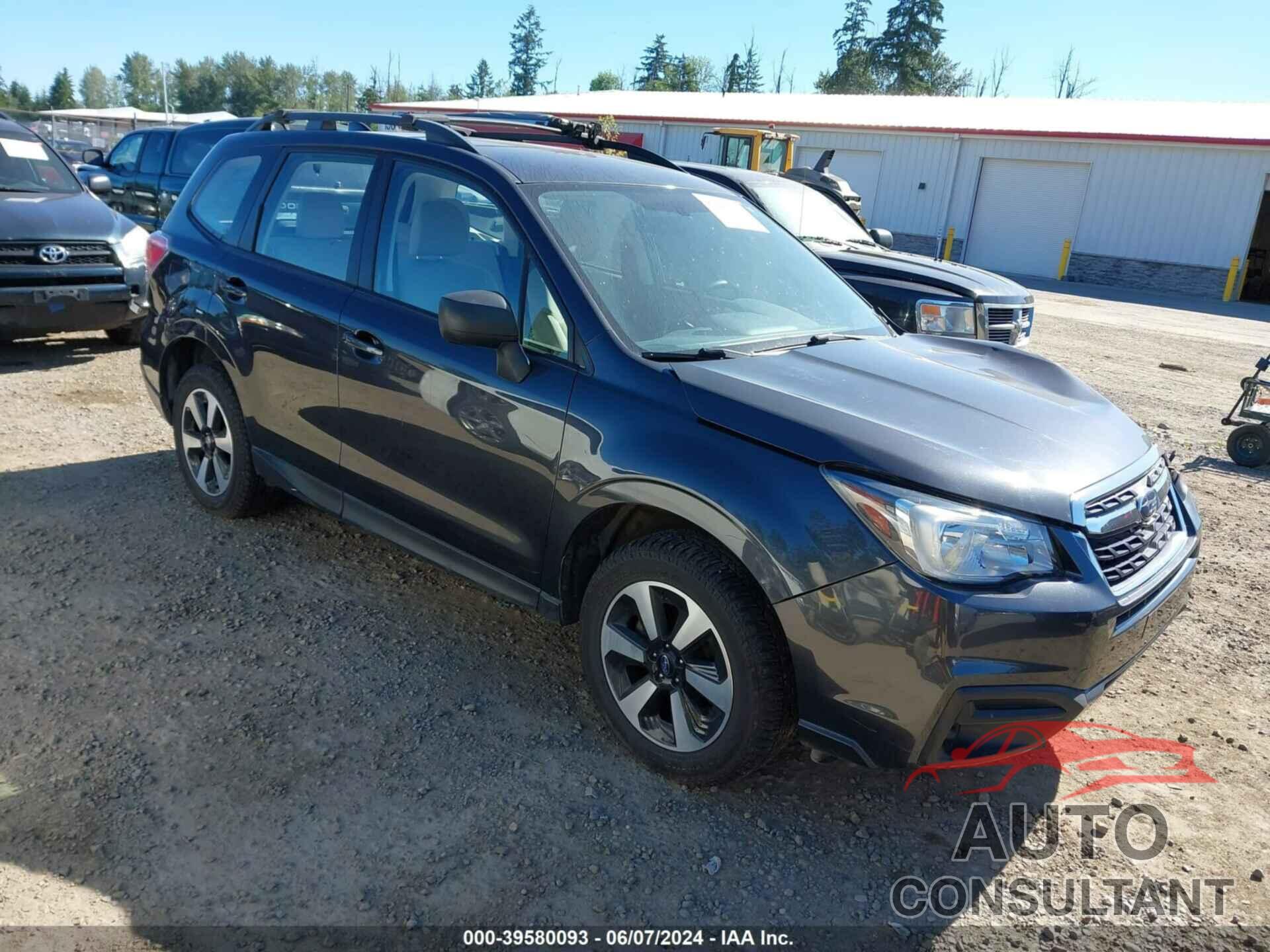 SUBARU FORESTER 2018 - JF2SJABC6JH479600