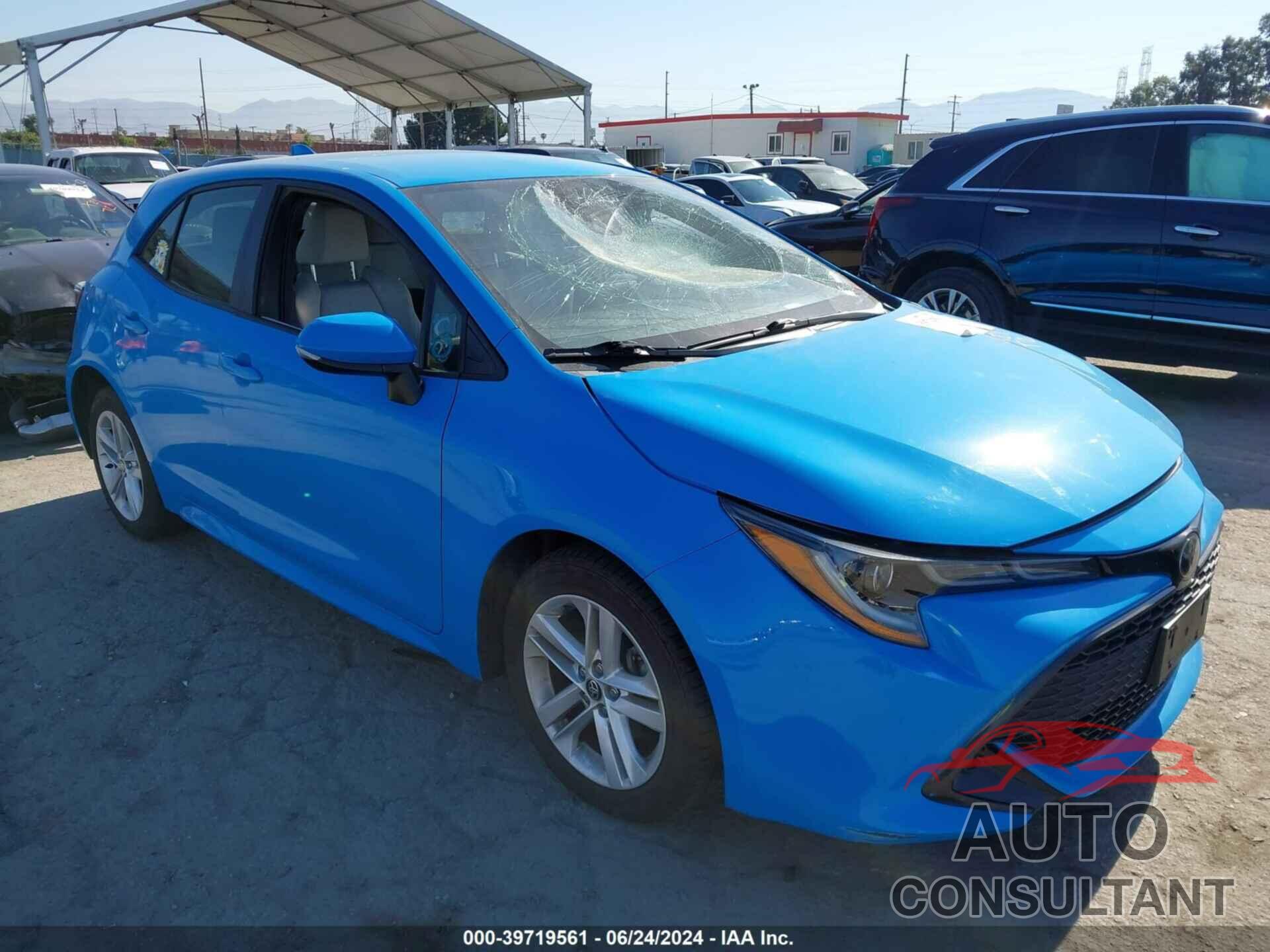 TOYOTA COROLLA 2019 - JTNK4RBE1K3014433
