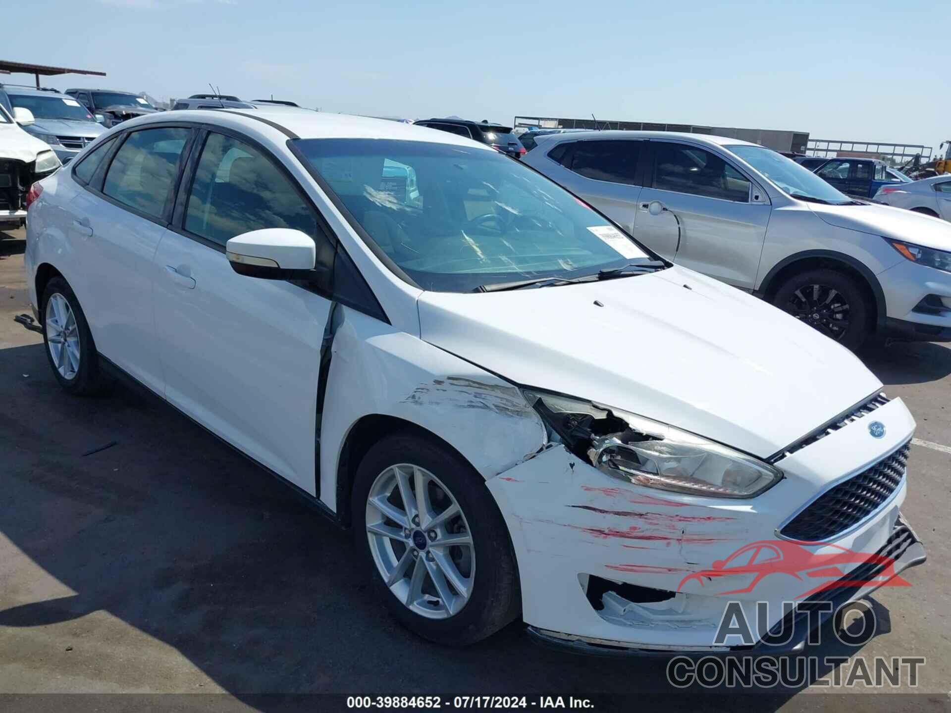 FORD FOCUS 2016 - 1FADP3F24GL338782