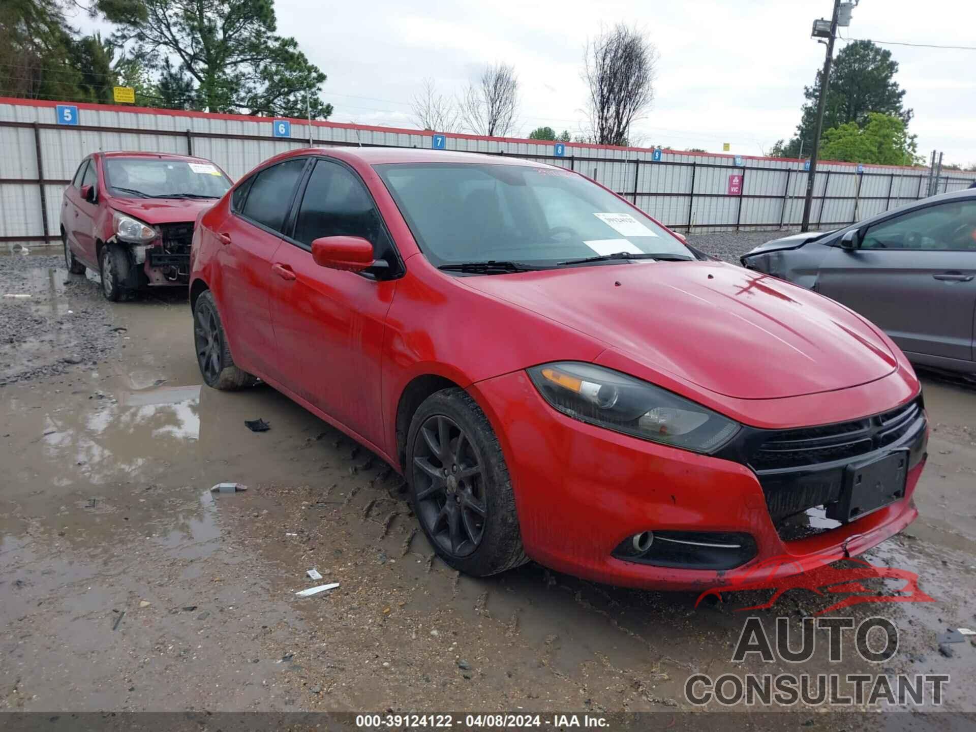 DODGE DART 2016 - 1C3CDFBB6GD644158