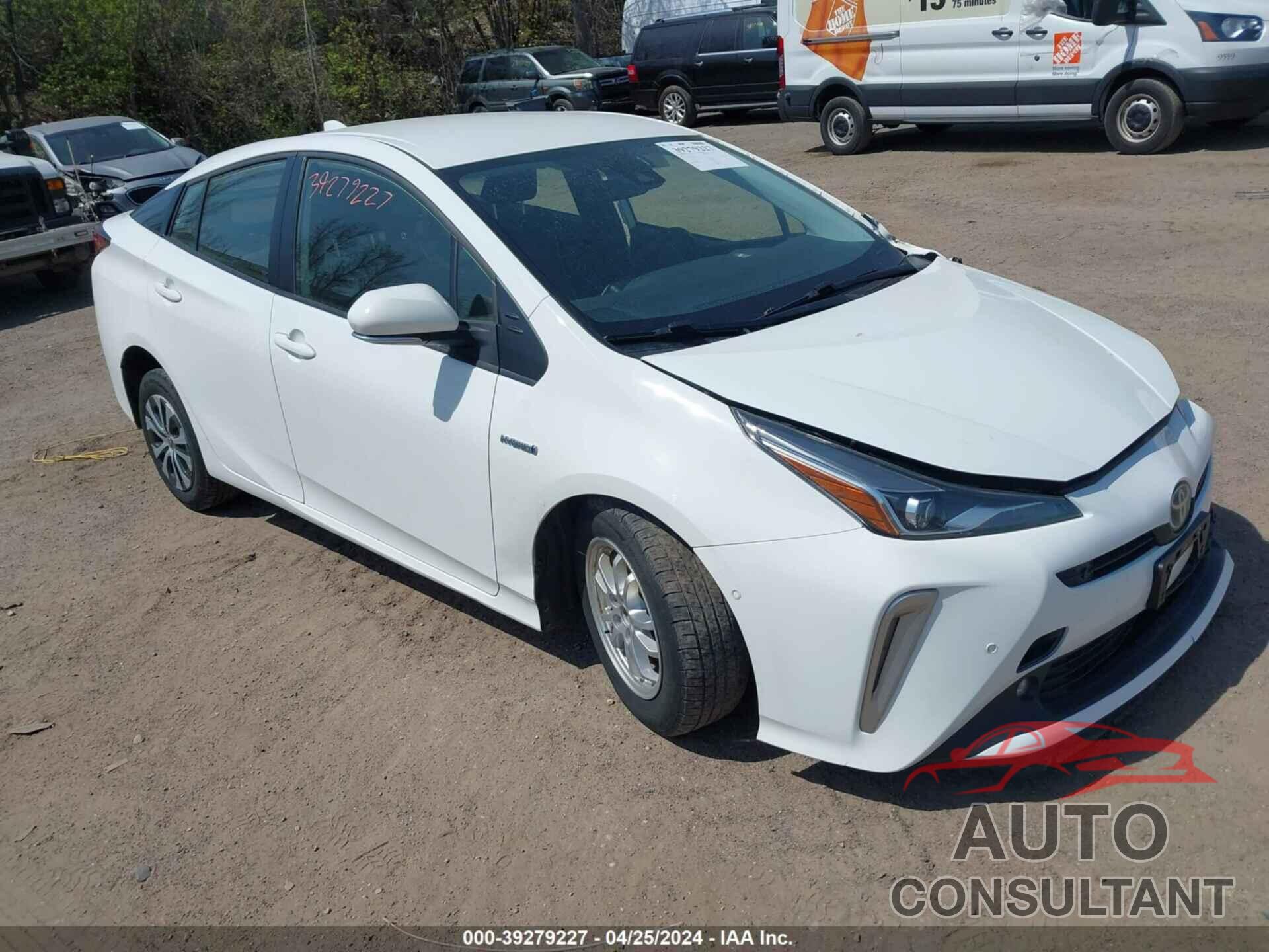 TOYOTA PRIUS 2021 - JTDL9MFU4M3027985