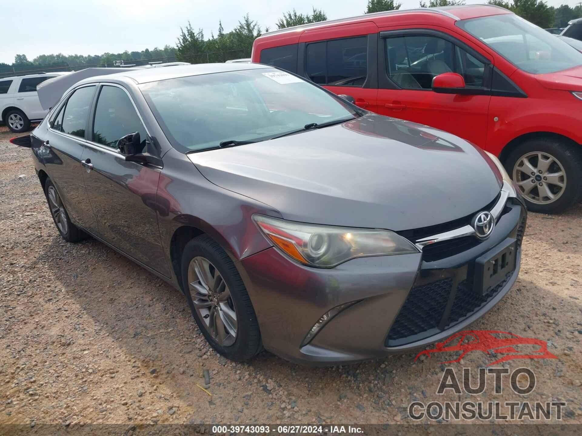 TOYOTA CAMRY 2017 - 4T1BF1FK0HU289824