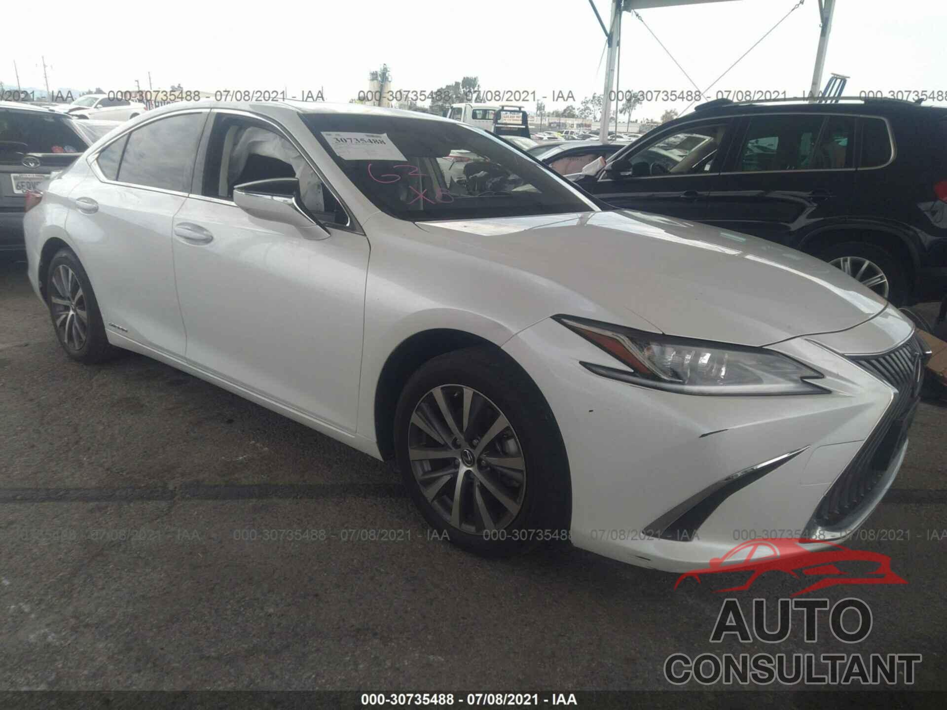 LEXUS ES 2019 - JTHB21B16K2034576