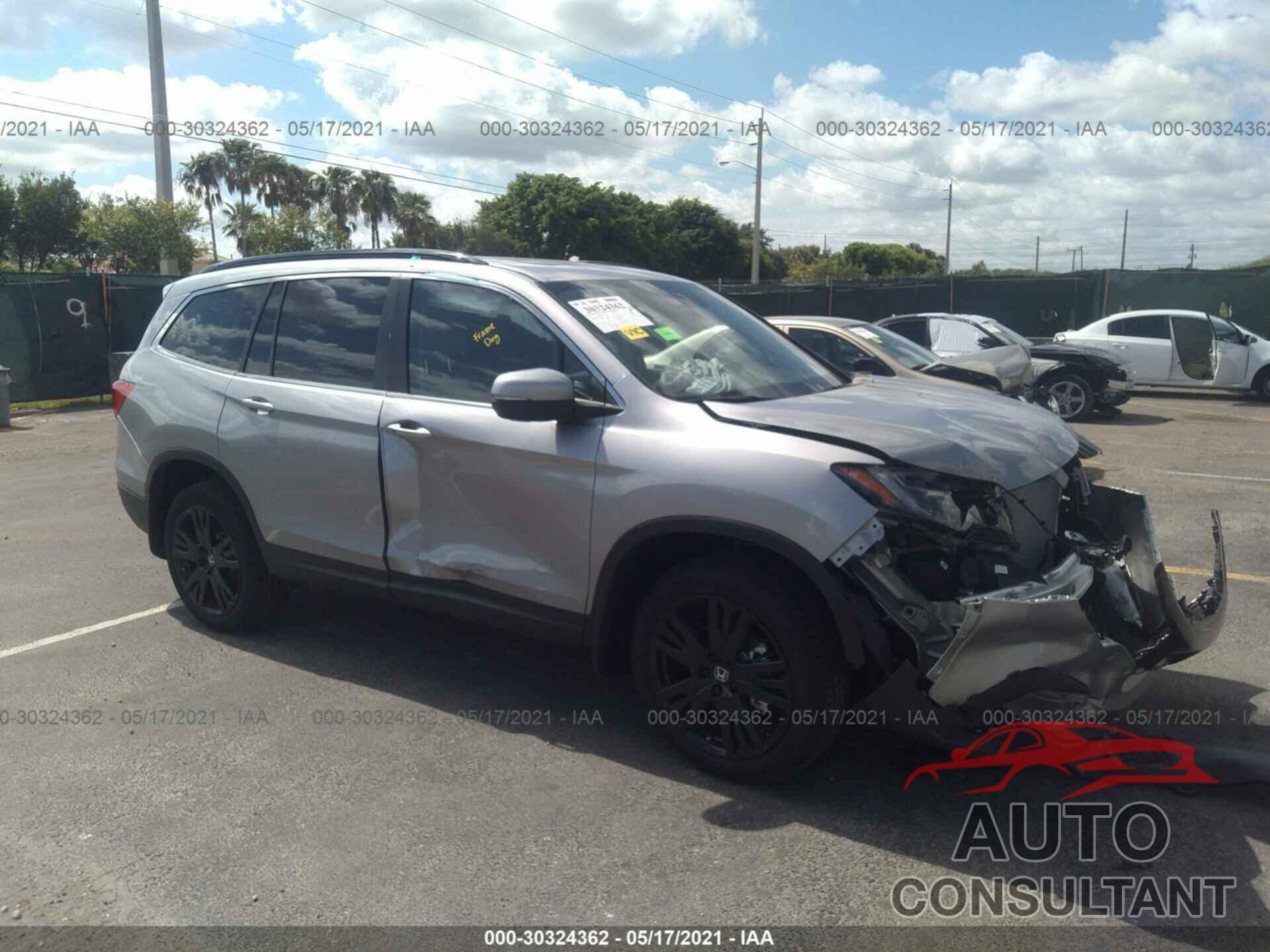 HONDA PILOT 2021 - 5FNYF5H23MB032677