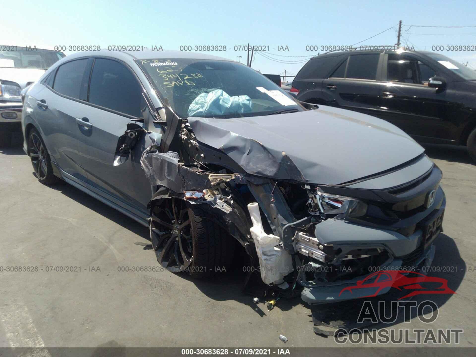 HONDA CIVIC HATCHBACK 2021 - SHHFK7H40MU406418