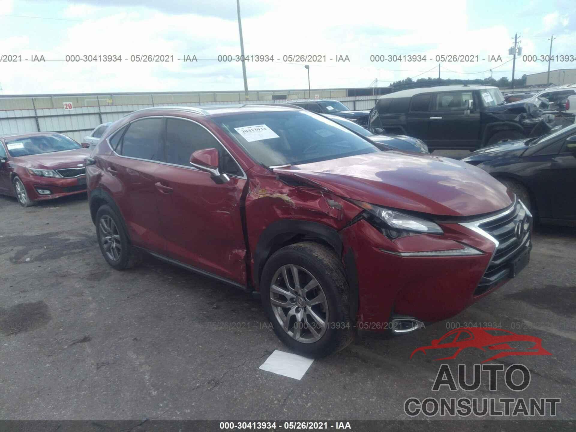 LEXUS NX 200T 2016 - JTJYARBZXG2026598