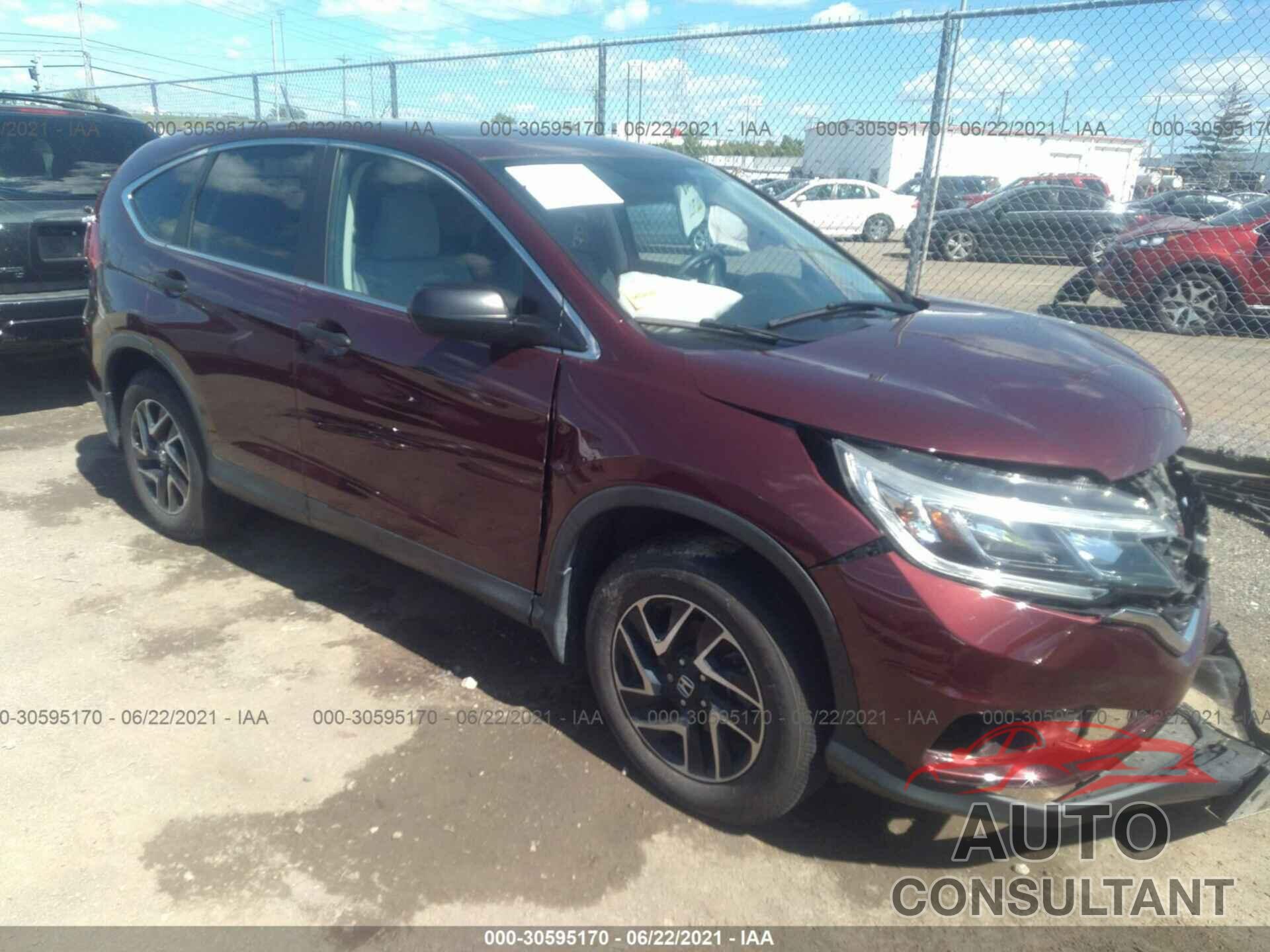 HONDA CR-V 2016 - 5J6RM4H43GL038920