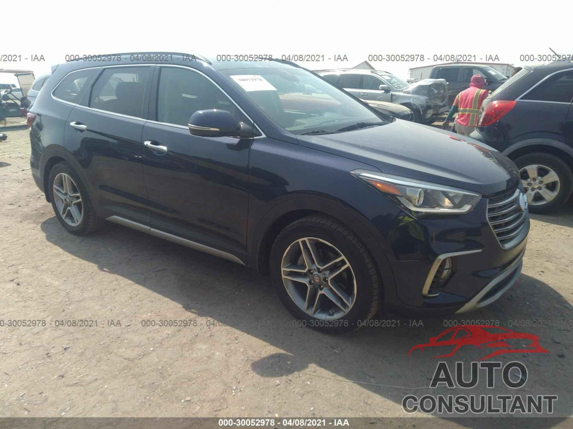HYUNDAI SANTA FE 2017 - KM8SR4HF5HU243074