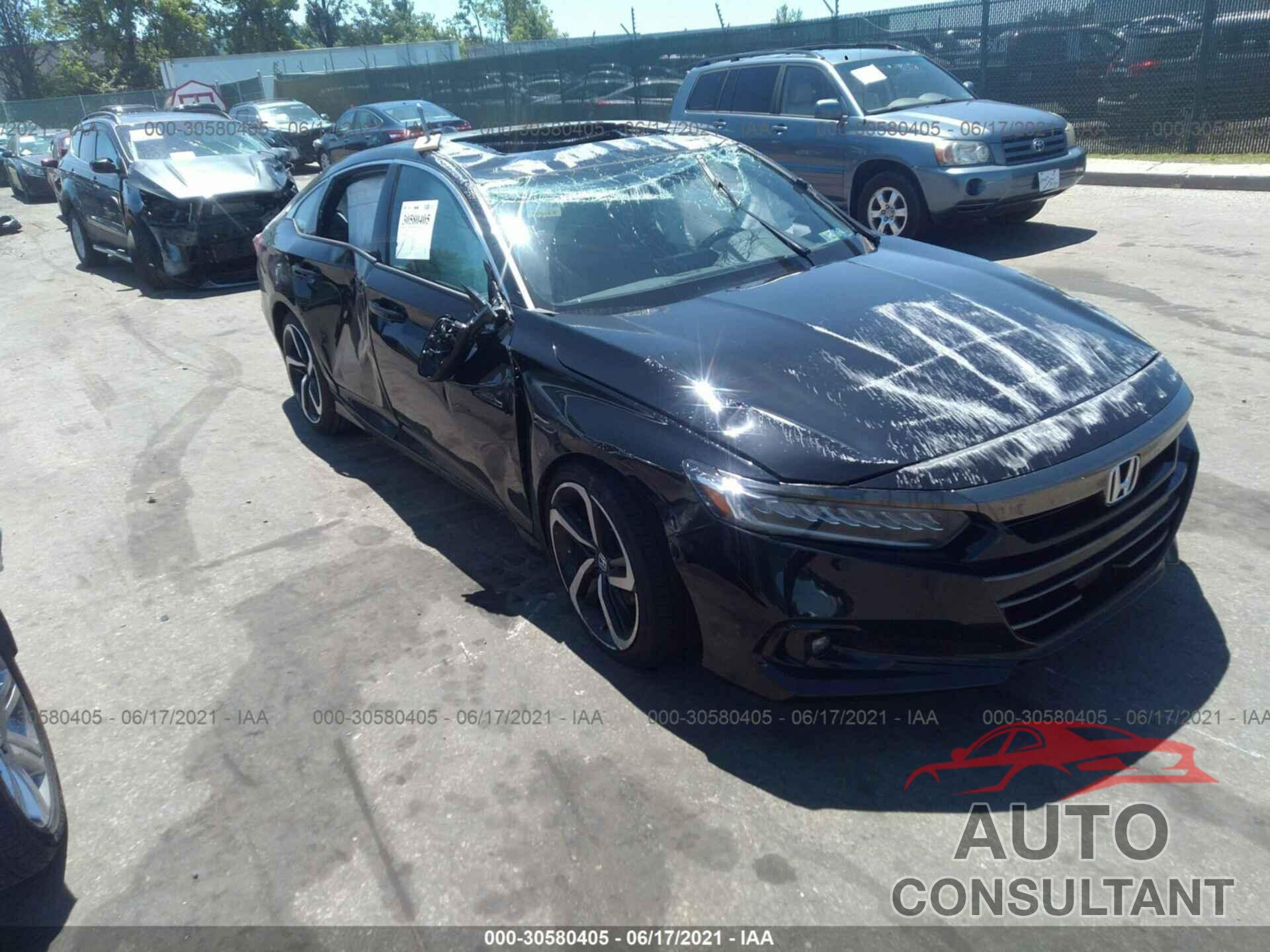 HONDA ACCORD SEDAN 2021 - 1HGCV2F33MA012172
