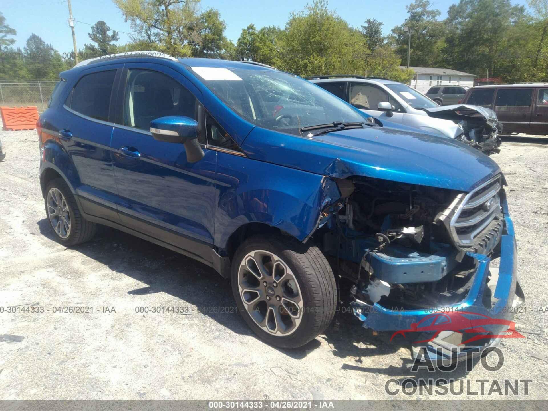 FORD ECOSPORT 2019 - MAJ3S2KE6KC270174